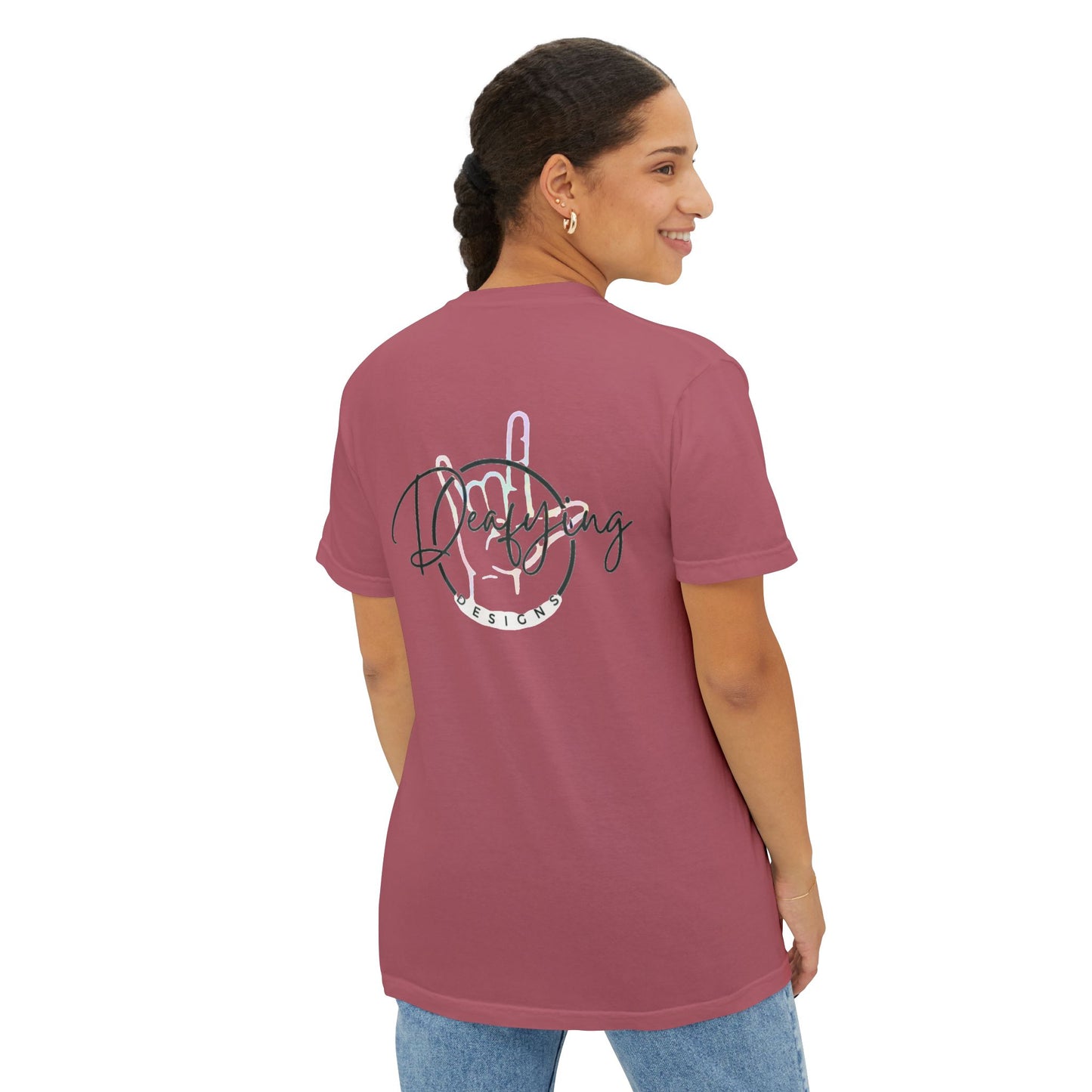 Deafying Designs Unisex Pocket T-Shirt