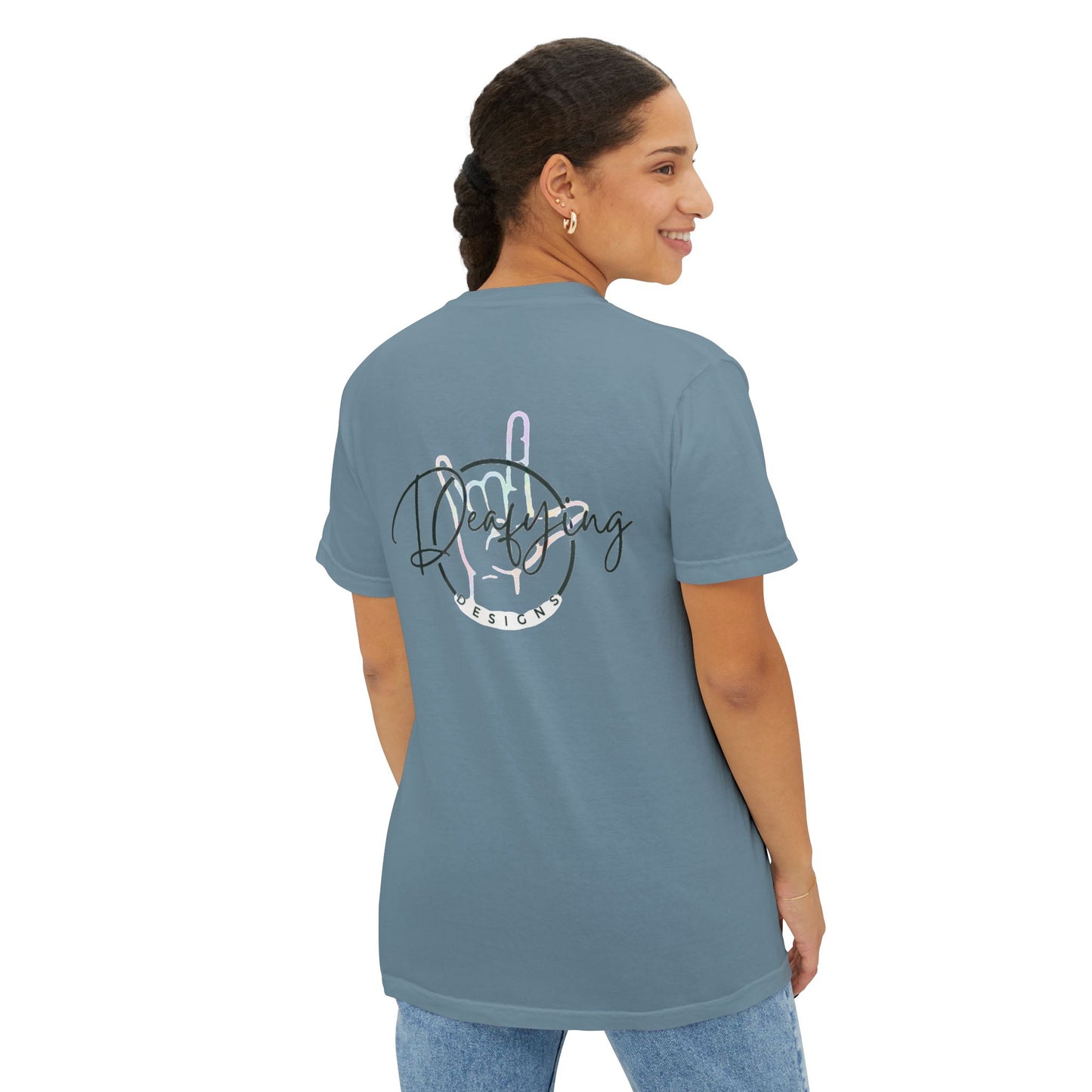 Deafying Designs Unisex Pocket T-Shirt