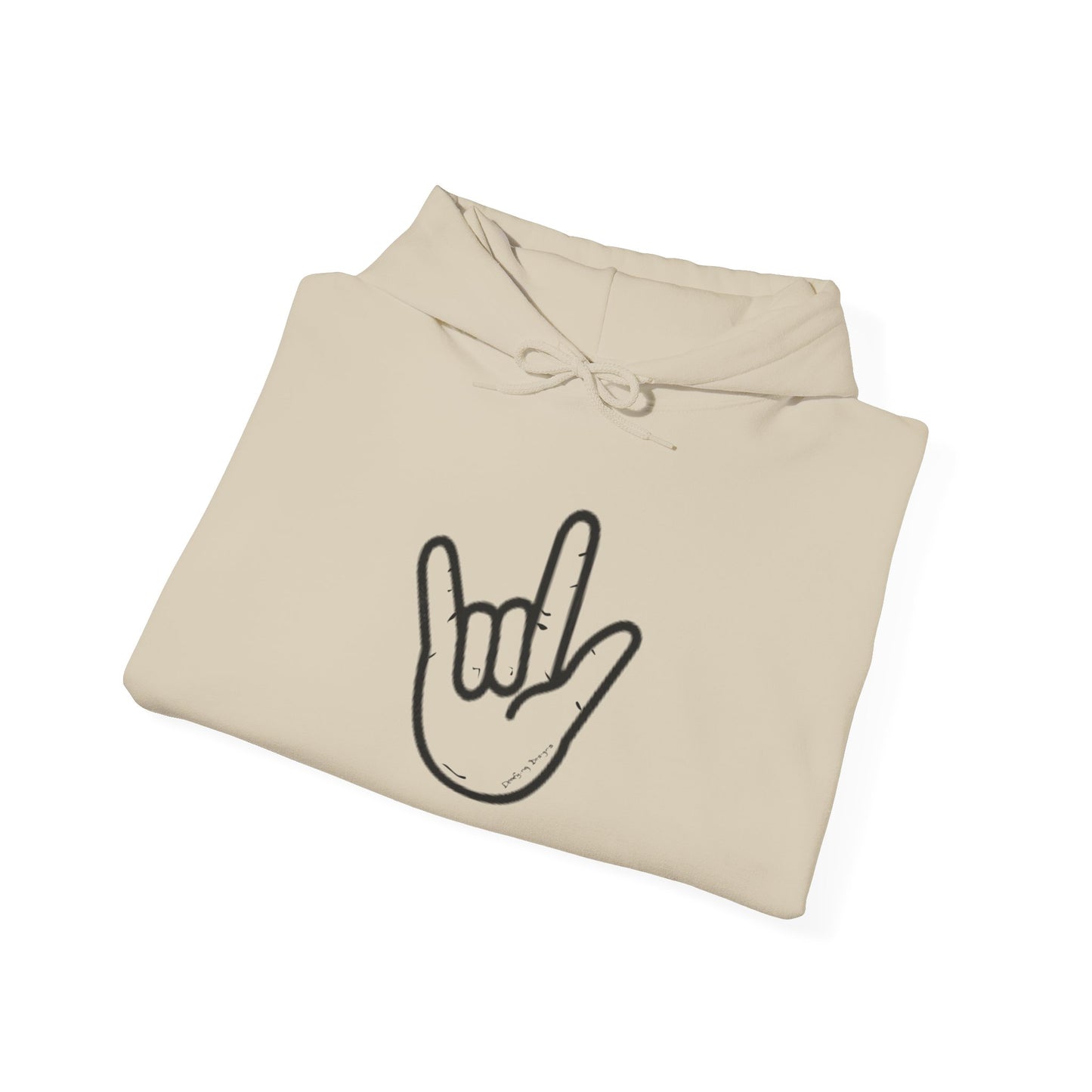 ILY Unisex Hooded Sweatshirt