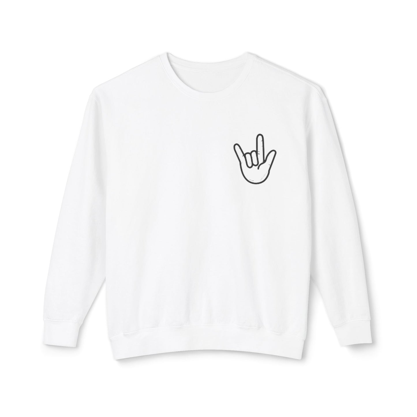 ILY Unisex Crewneck Front/Back