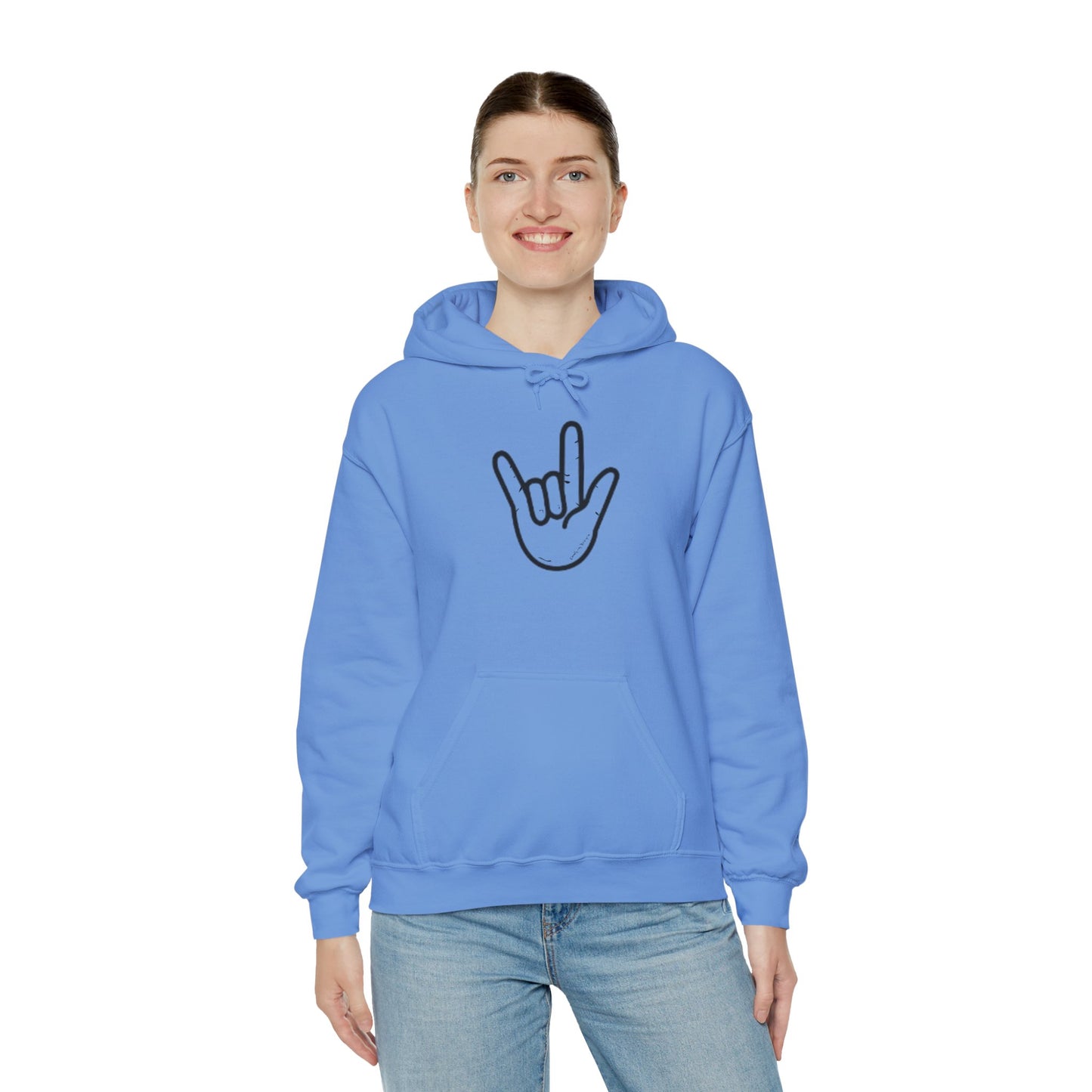 ILY Unisex Hooded Sweatshirt