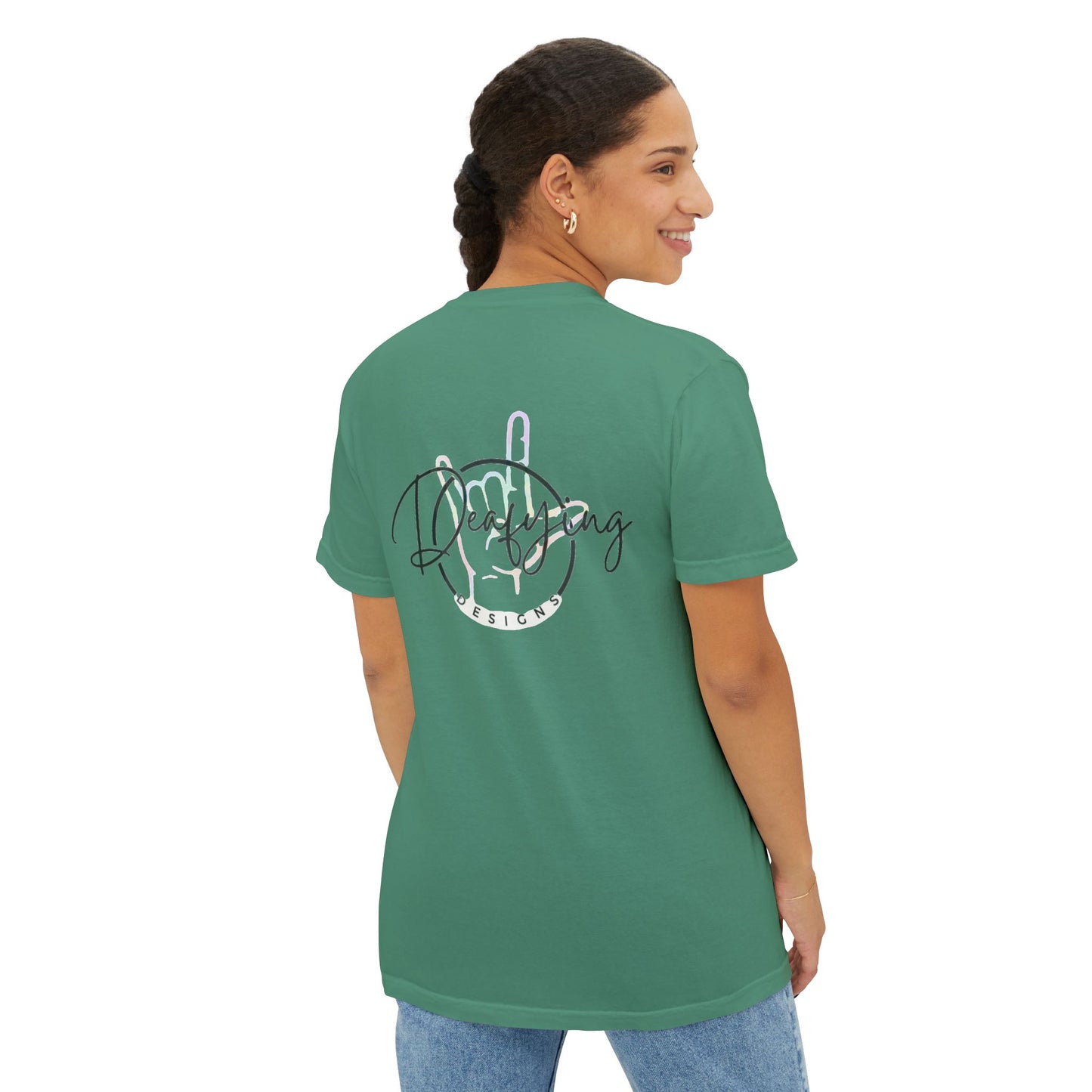 Deafying Designs Unisex Pocket T-Shirt