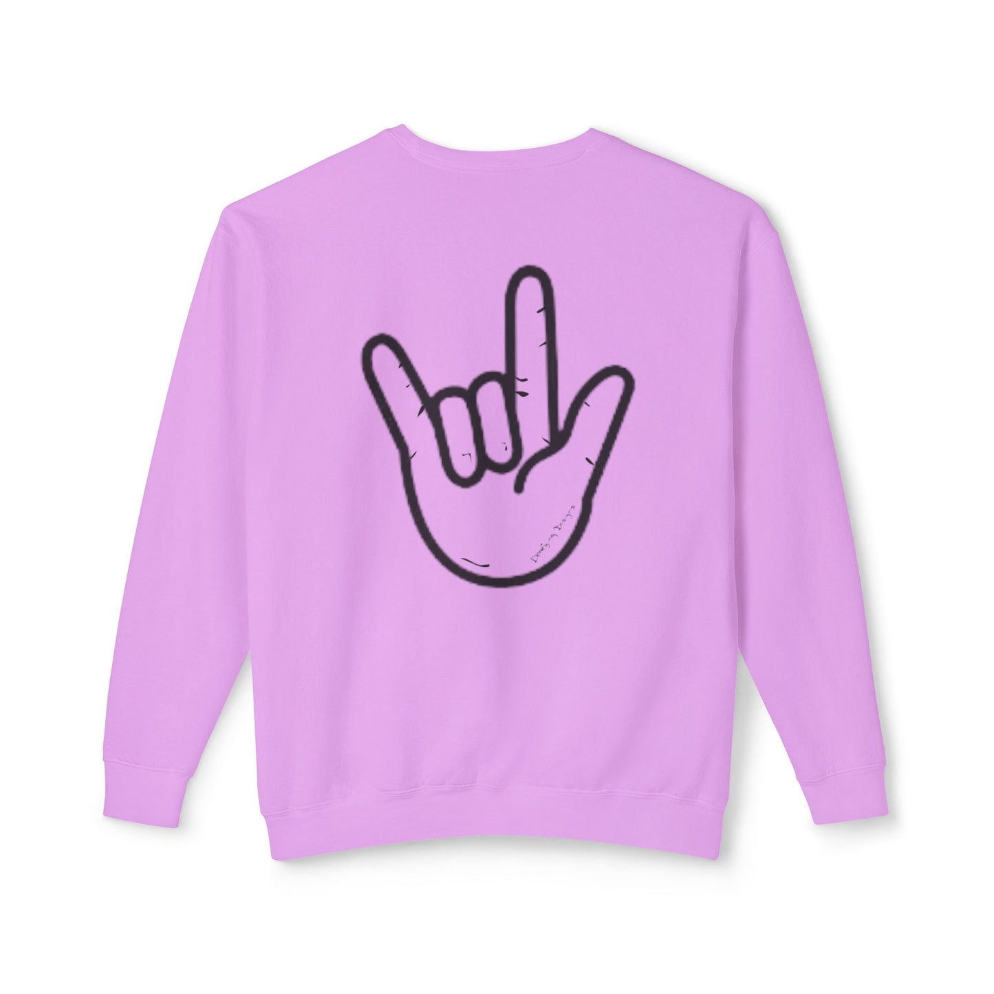 ILY Unisex Crewneck Front/Back