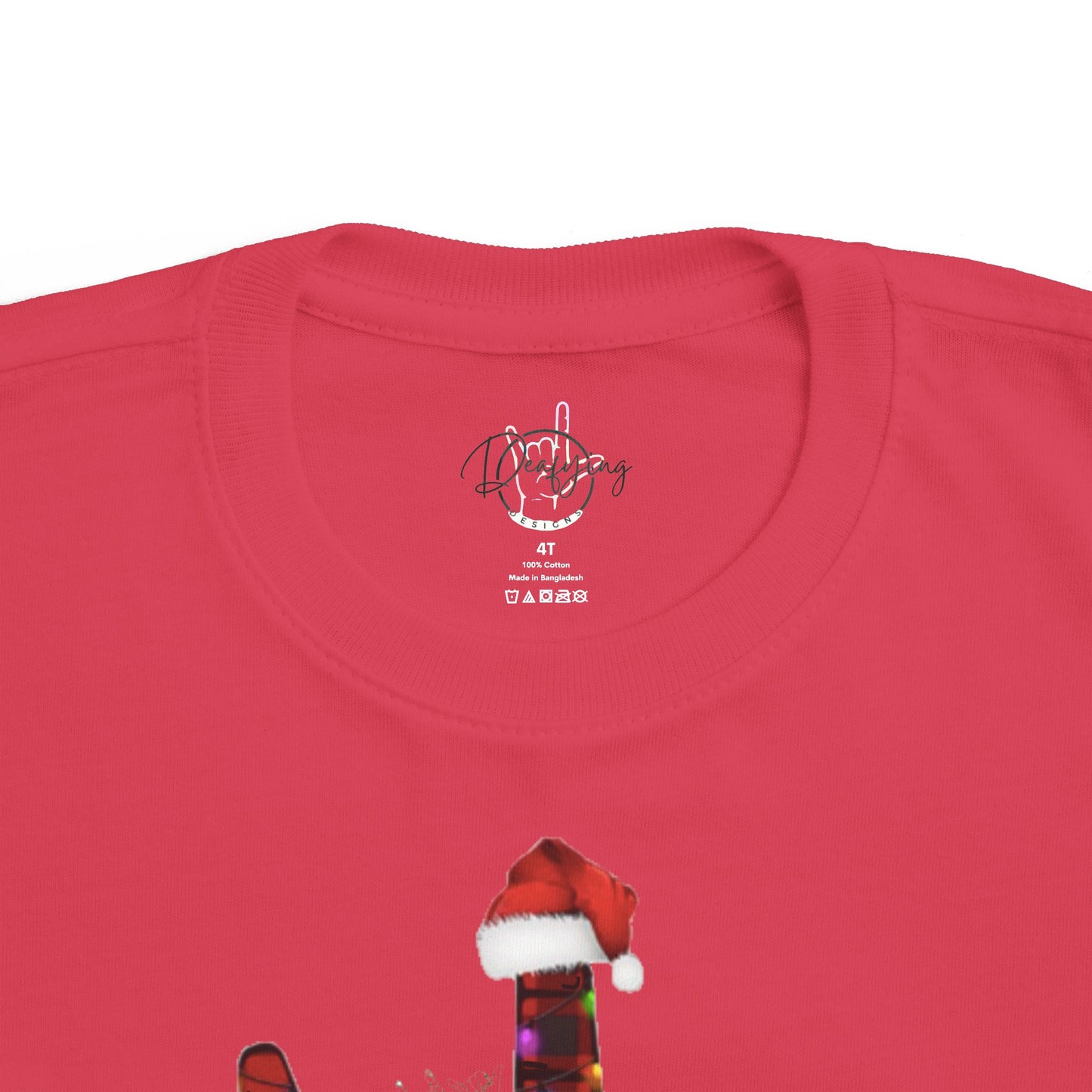 Merry Christmas ILY Unisex Toddler T-Shirt