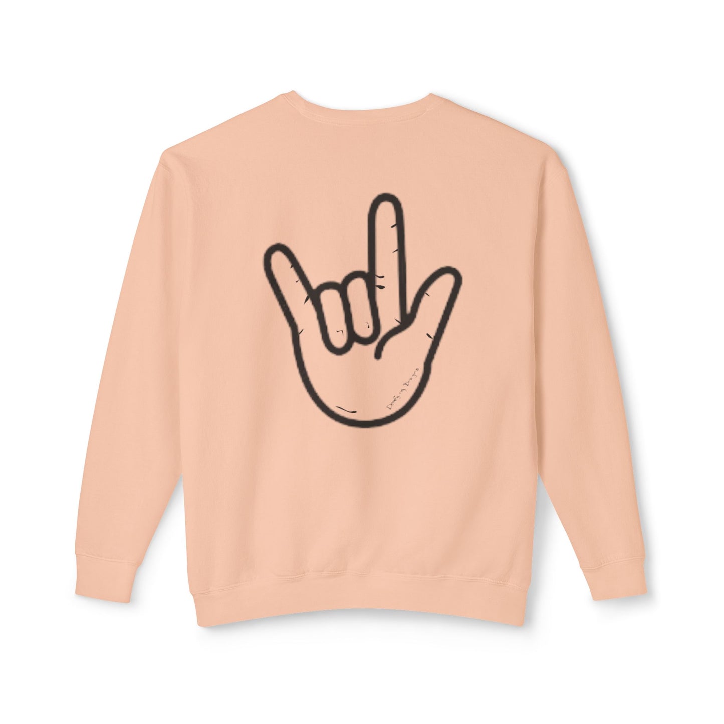 ILY Unisex Crewneck Front/Back