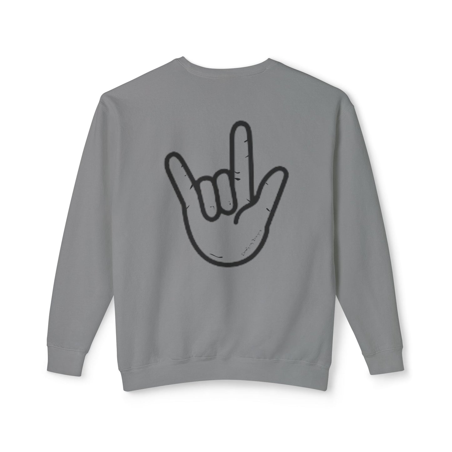 ILY Unisex Crewneck Front/Back