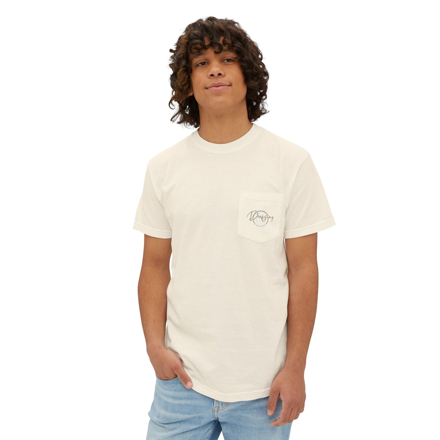 Deafying Designs Unisex Pocket T-Shirt