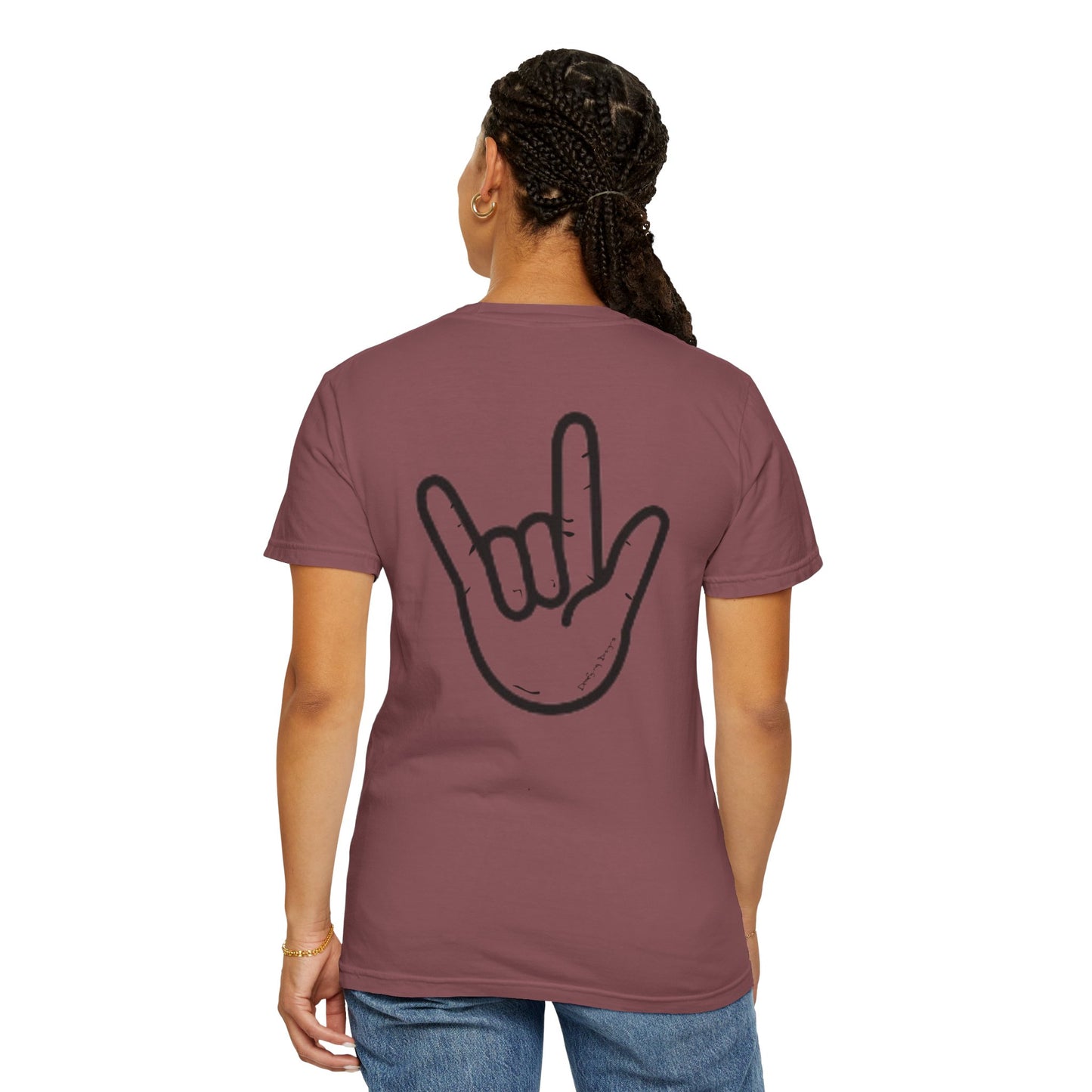 ILY Unisex T-Shirt Front/Back