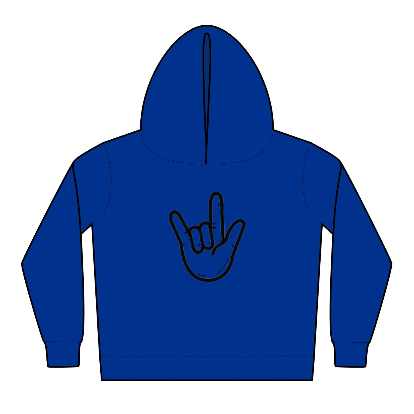 Toddler ILY Unisex Fleece Hoodie