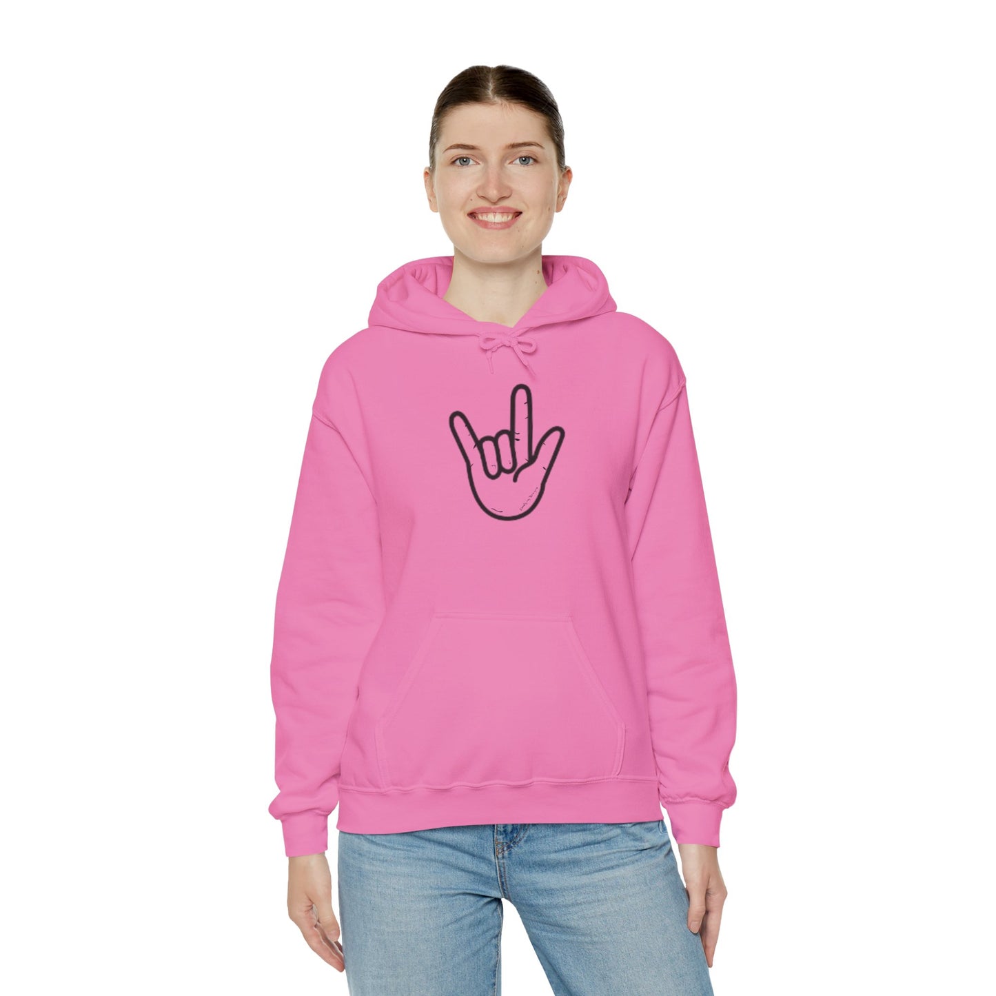 ILY Unisex Hooded Sweatshirt