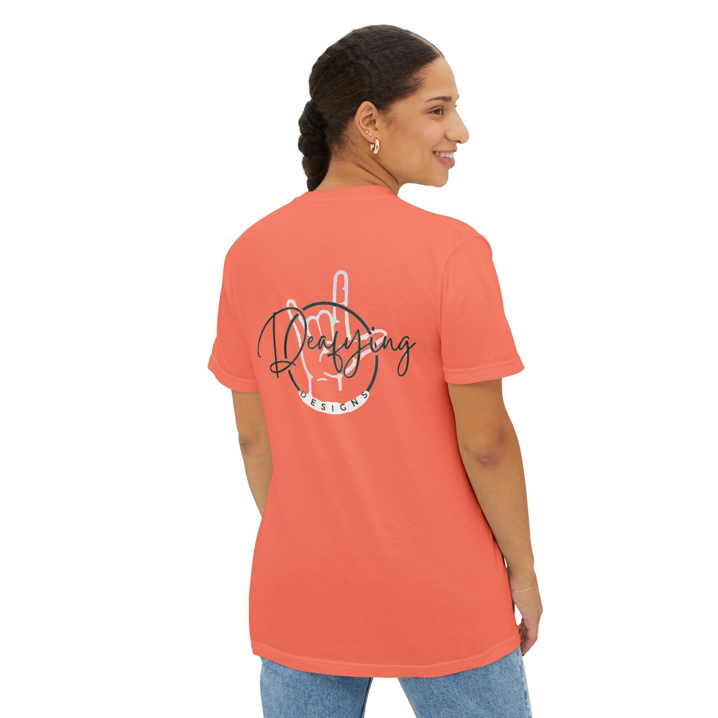 Deafying Designs Unisex Pocket T-Shirt
