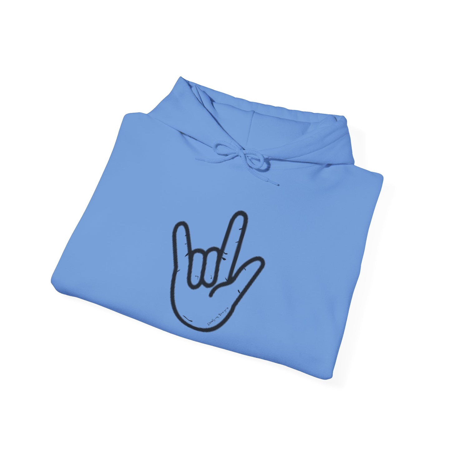 ILY Unisex Hooded Sweatshirt
