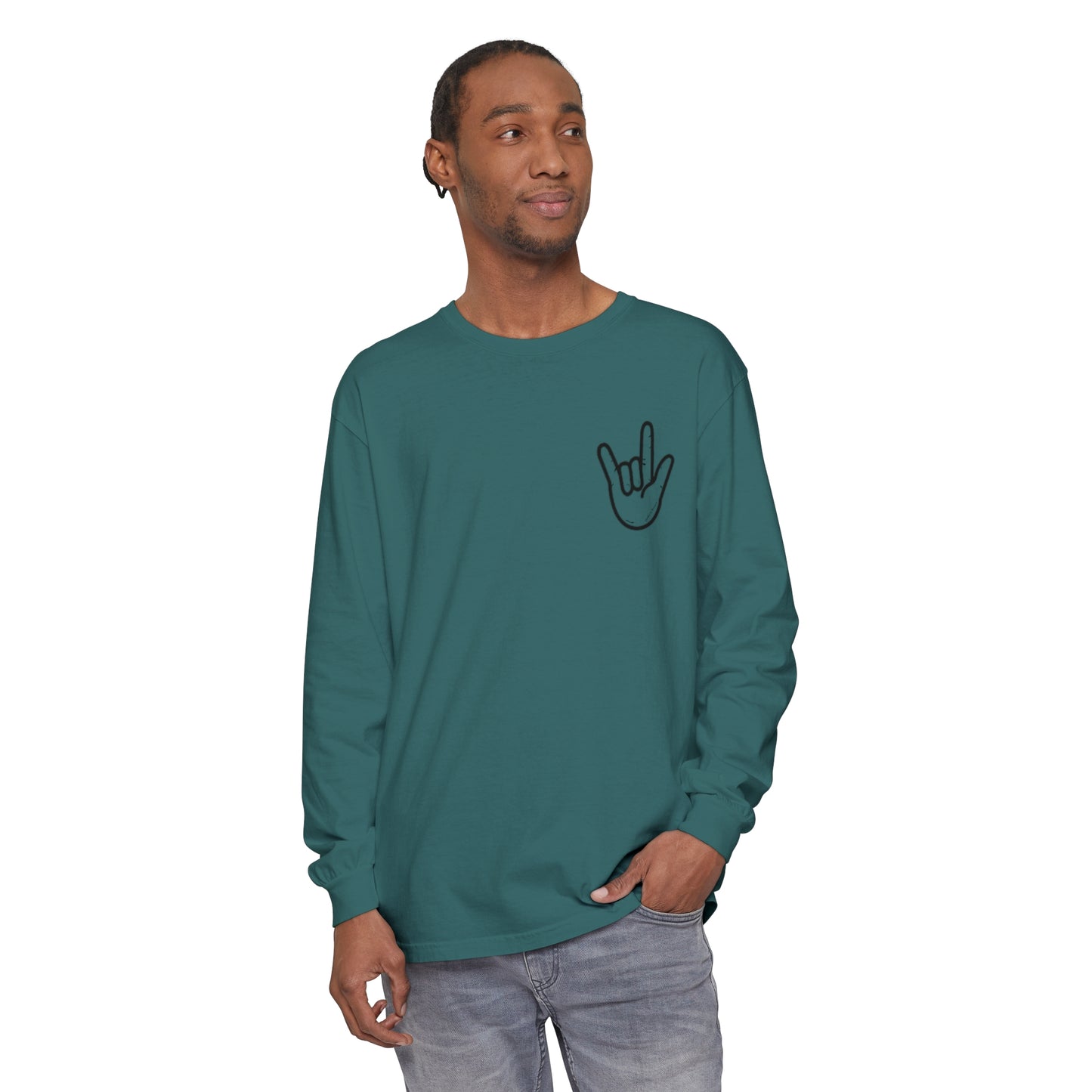 ILY Unisex Long Sleeve Front/Back
