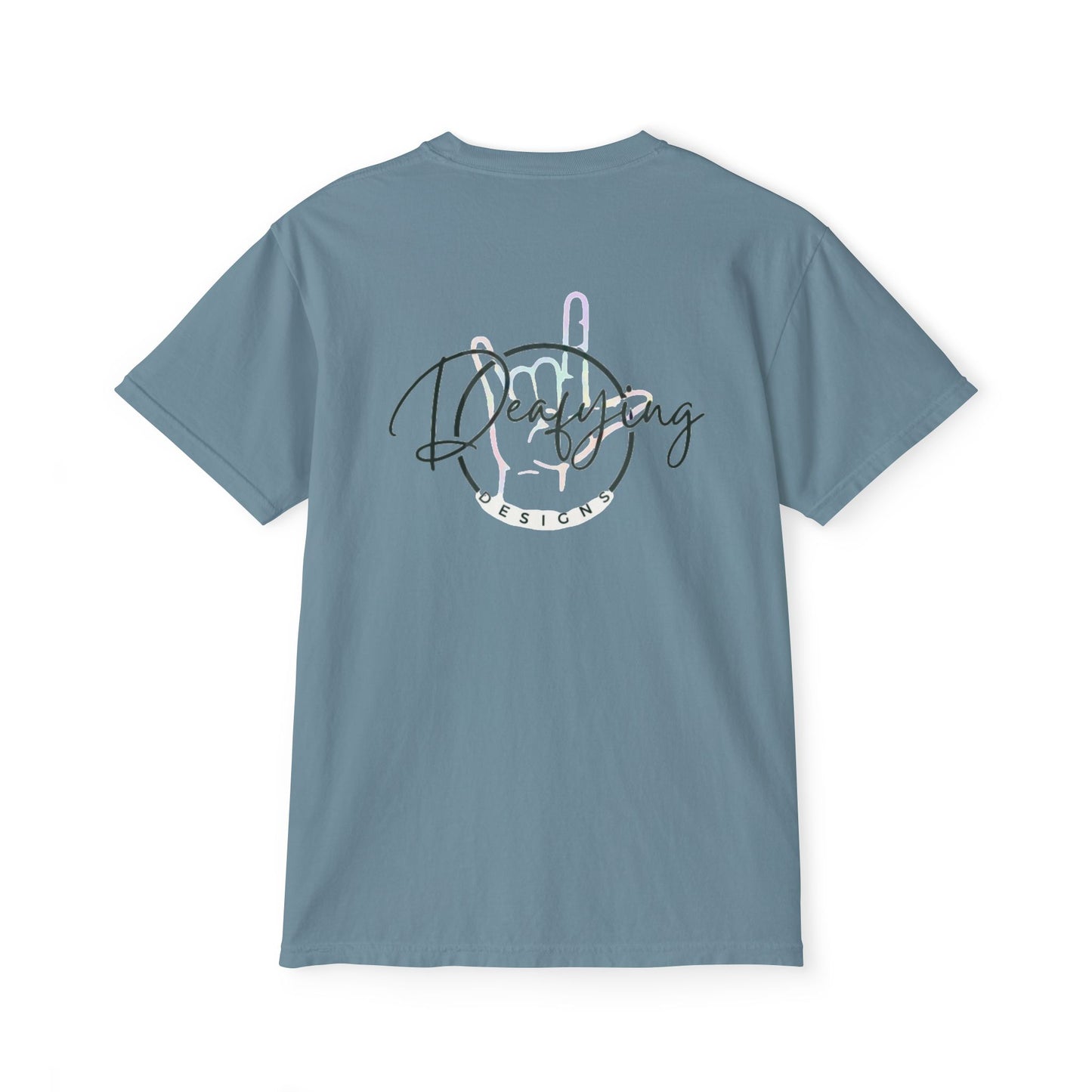 Deafying Designs Unisex Pocket T-Shirt