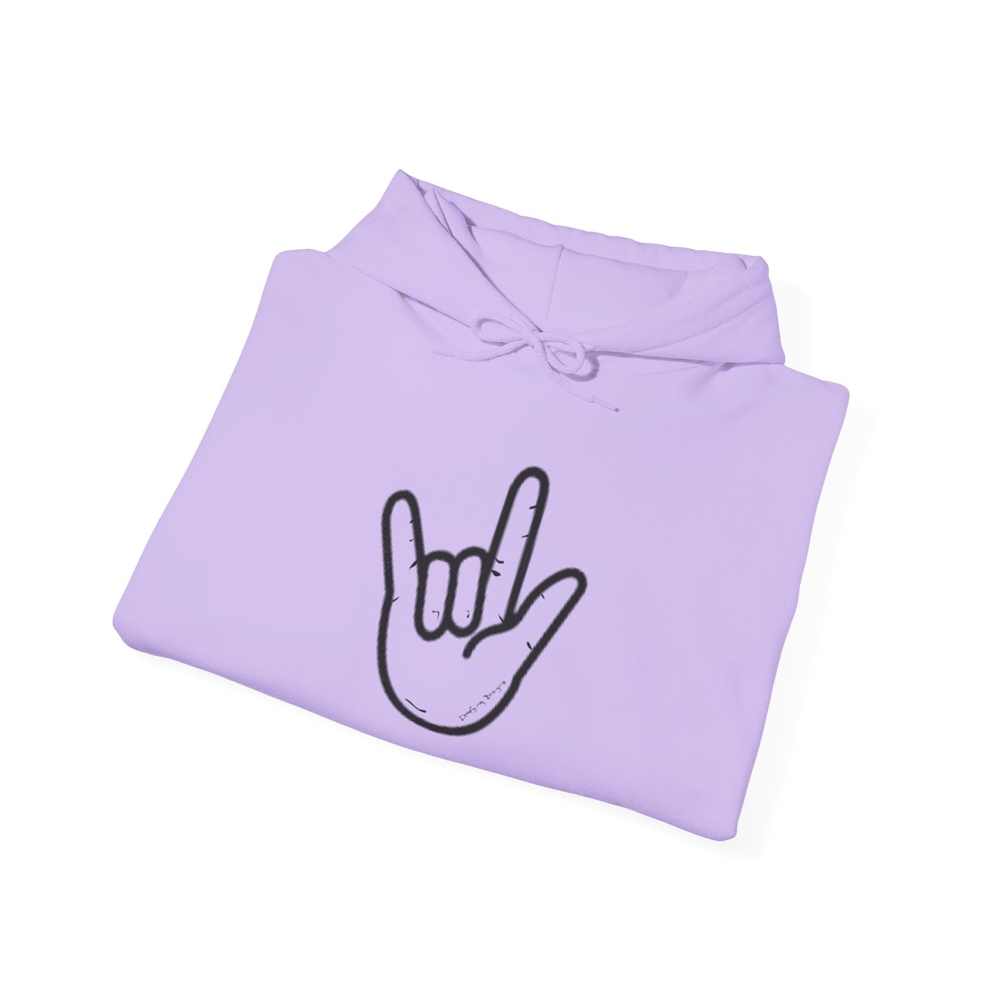 ILY Unisex Hooded Sweatshirt