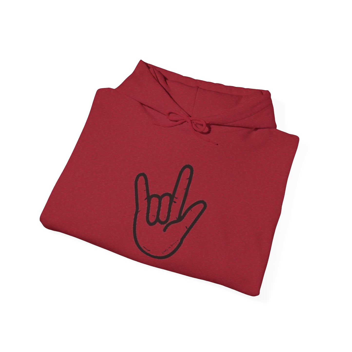 ILY Unisex Hooded Sweatshirt