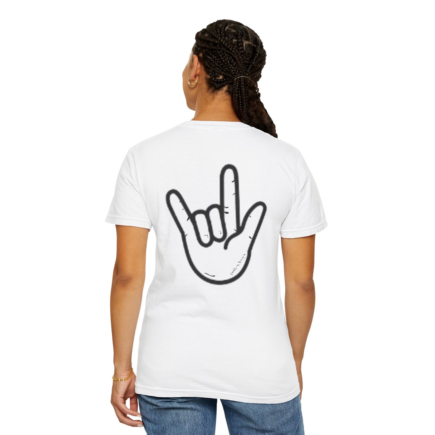 ILY Unisex T-Shirt Front/Back