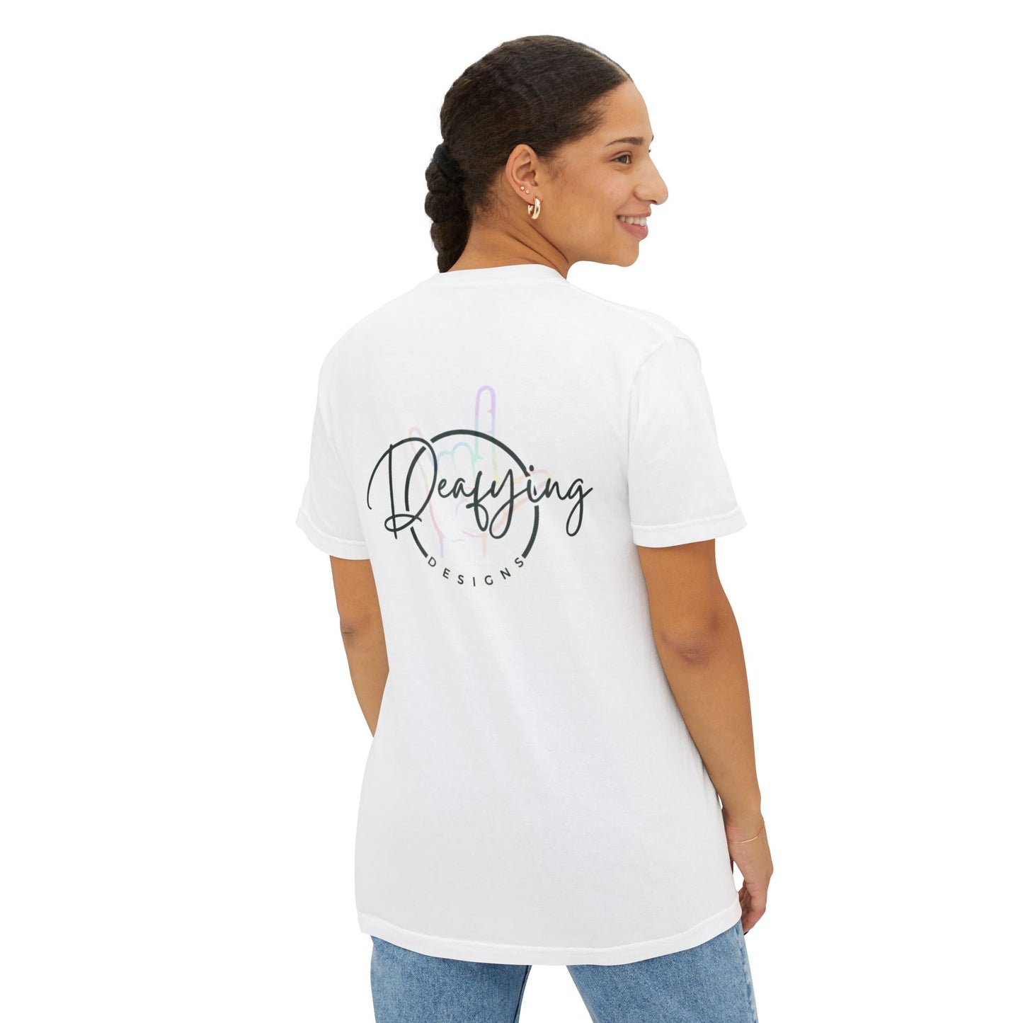 Deafying Designs Unisex Pocket T-Shirt
