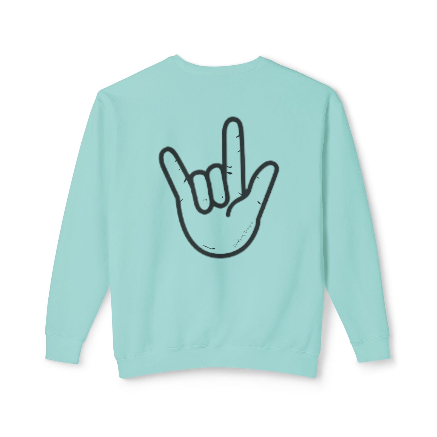 ILY Unisex Crewneck Front/Back