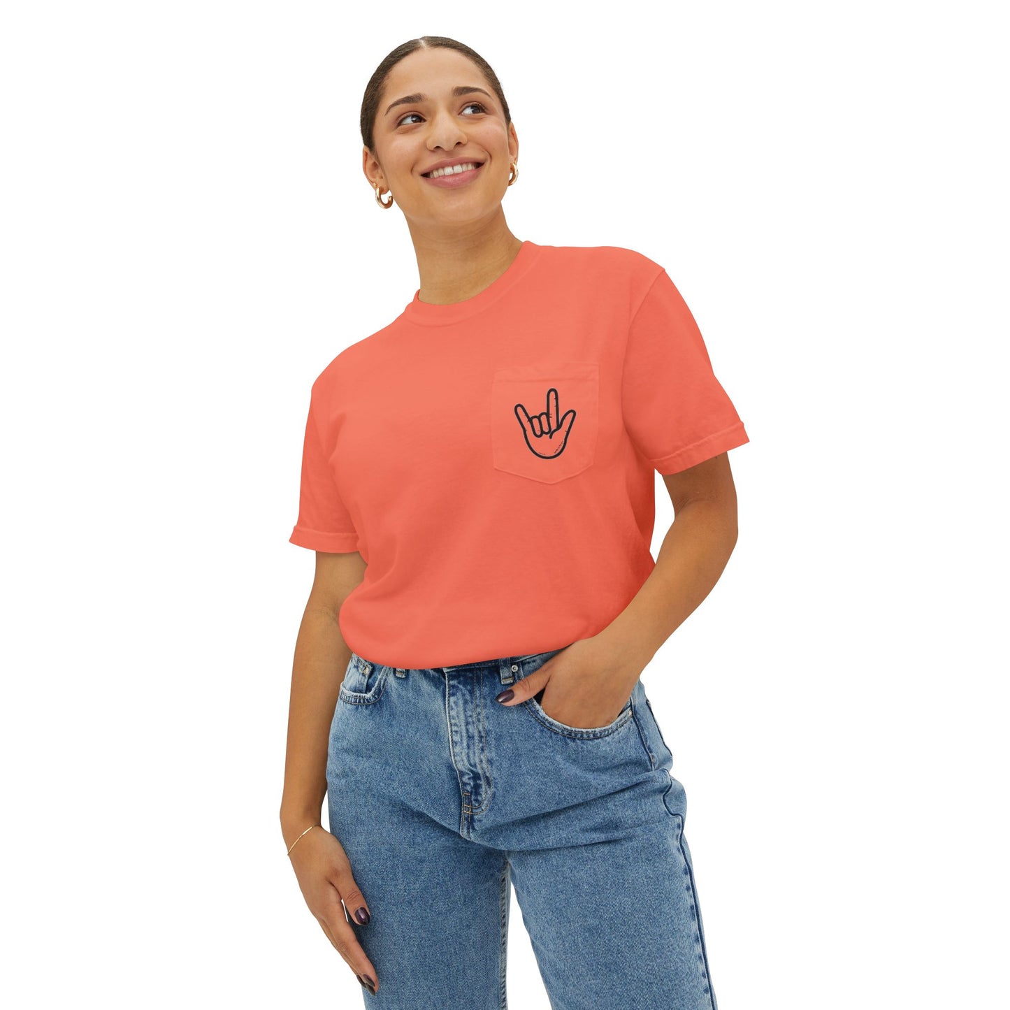 ILY Unisex Pocket T-Shirt