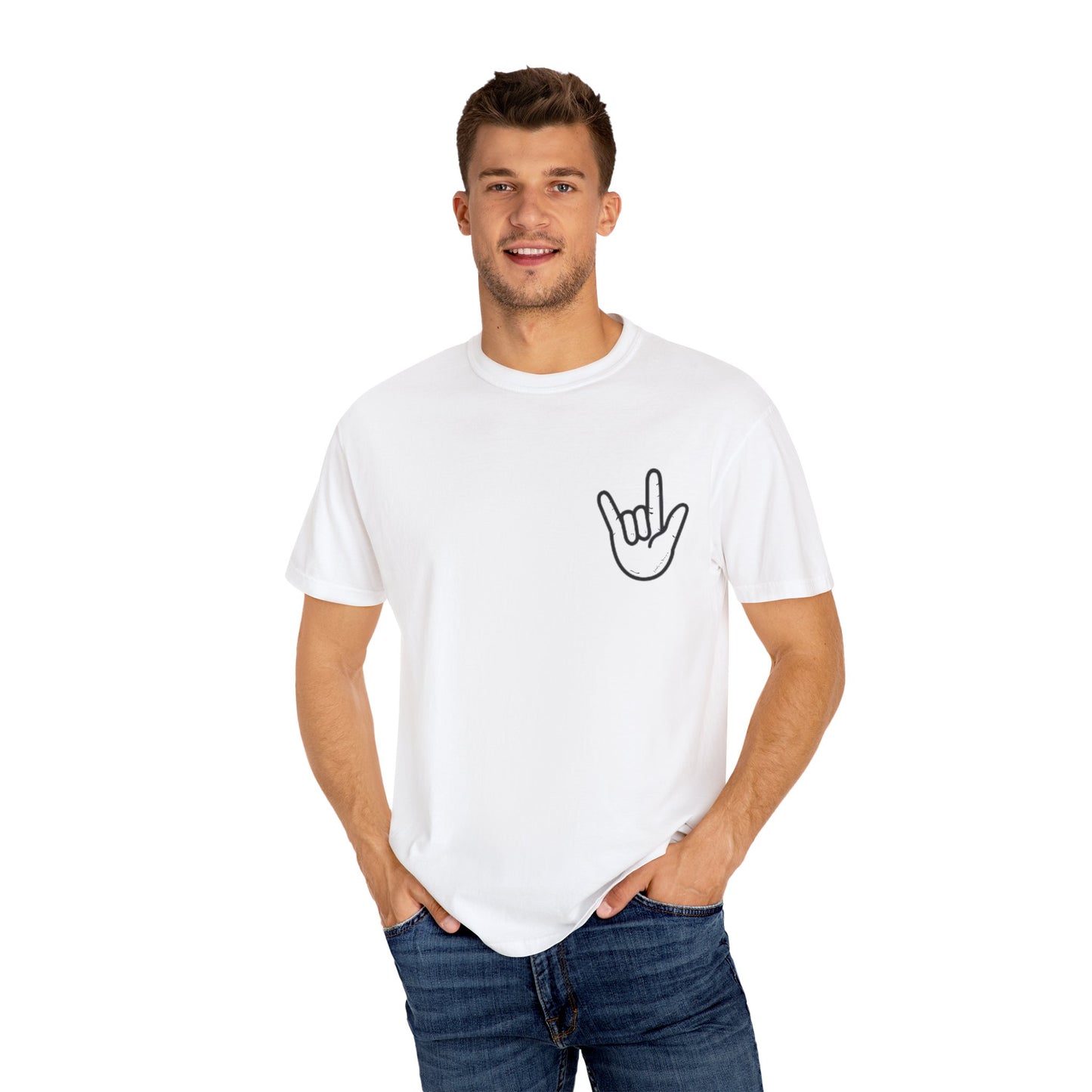 ILY Unisex T-Shirt Front/Back