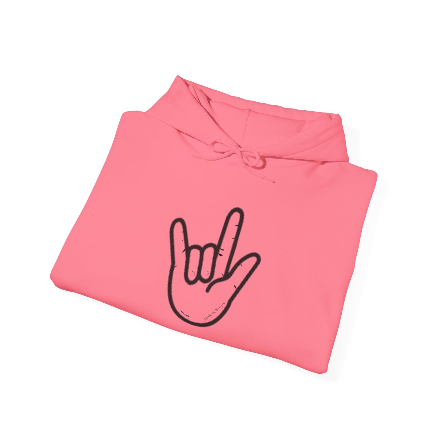 ILY Unisex Hooded Sweatshirt