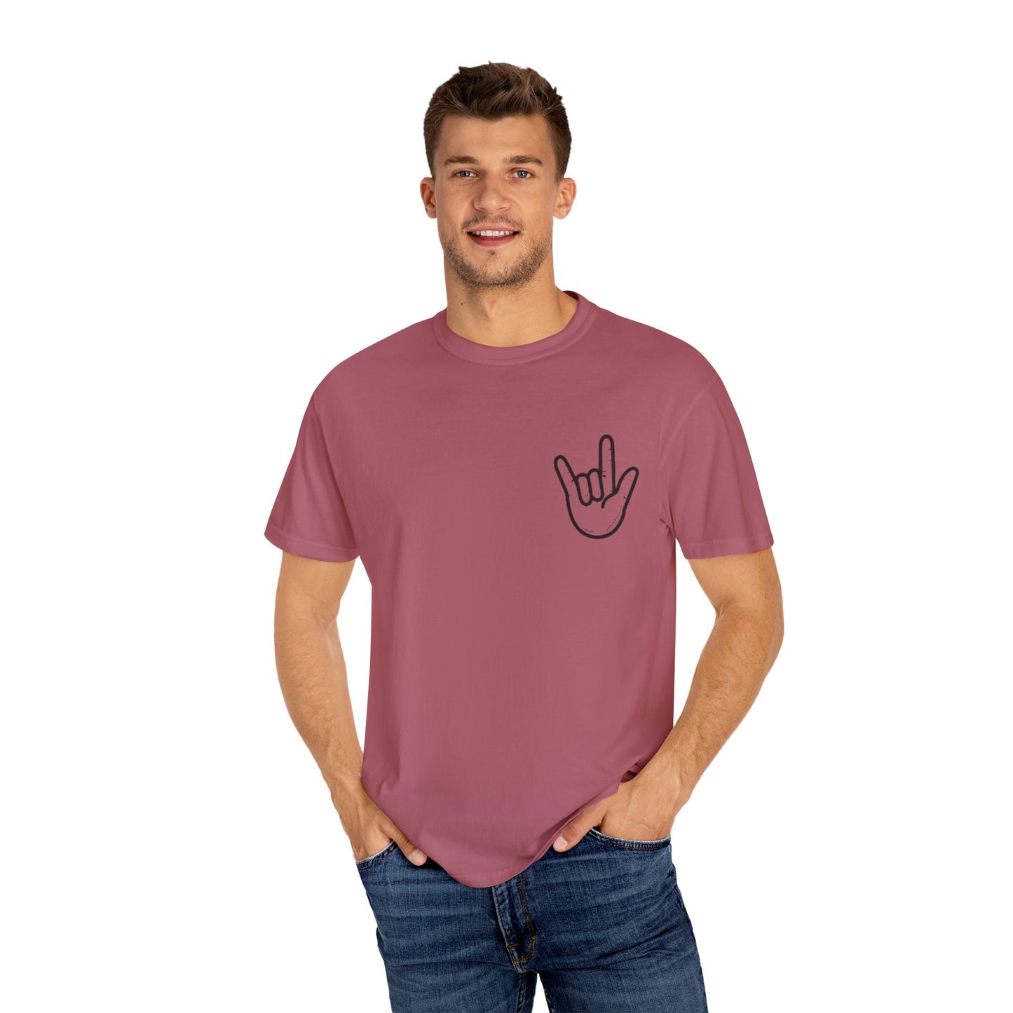 ILY Unisex T-Shirt Front/Back