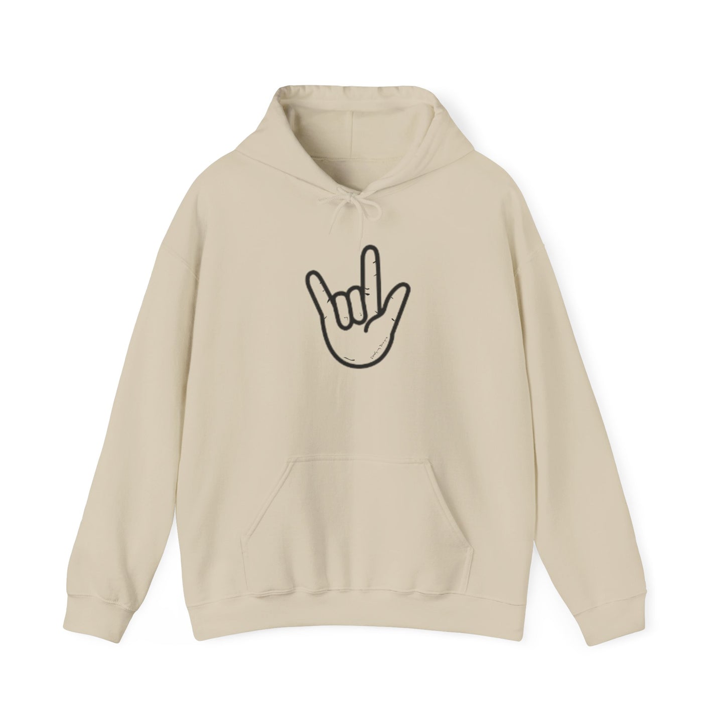 ILY Unisex Hooded Sweatshirt
