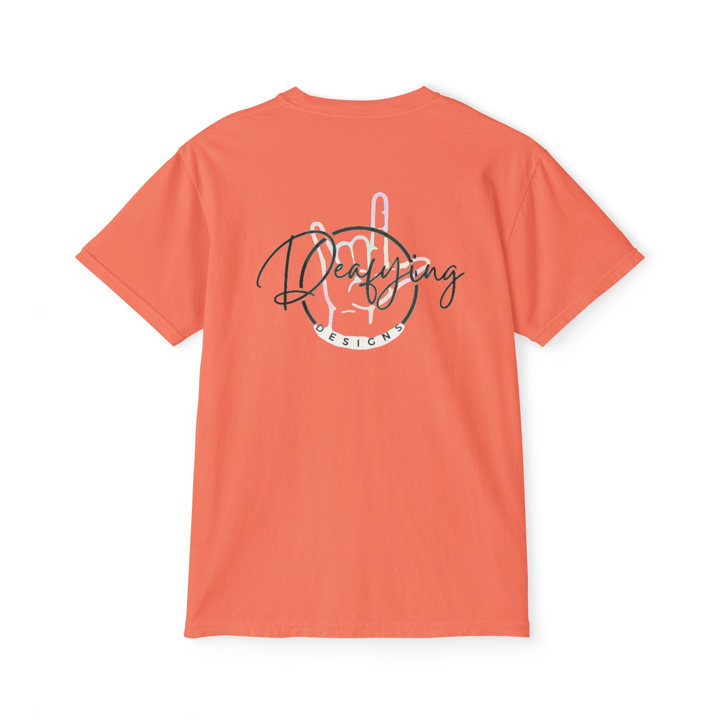 Deafying Designs Unisex Pocket T-Shirt