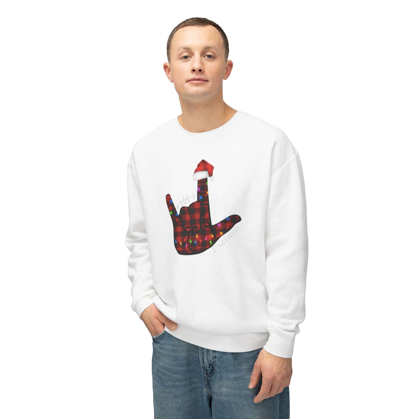 Merry Christmas ILY Unisex Crewneck