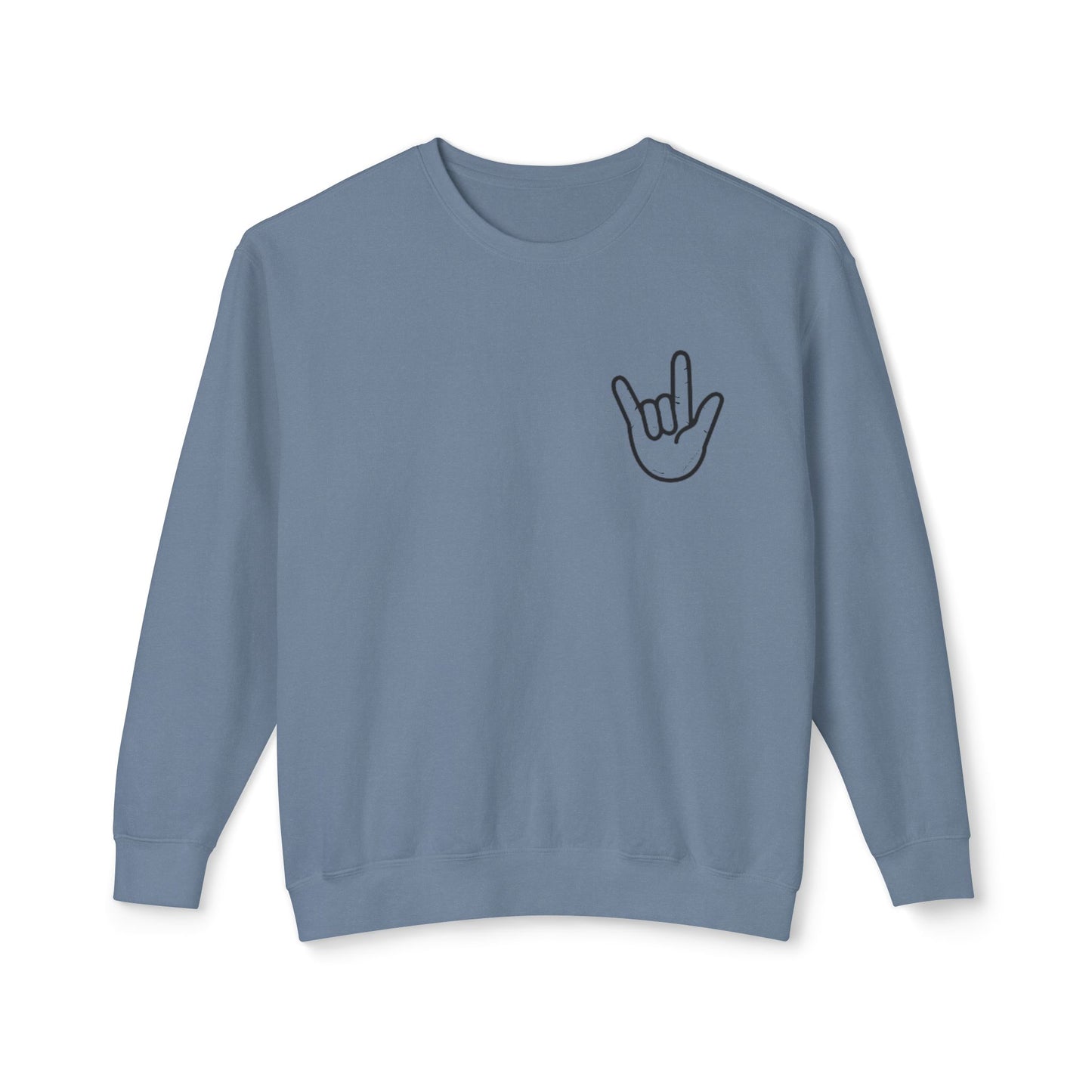 ILY Unisex Crewneck Front/Back