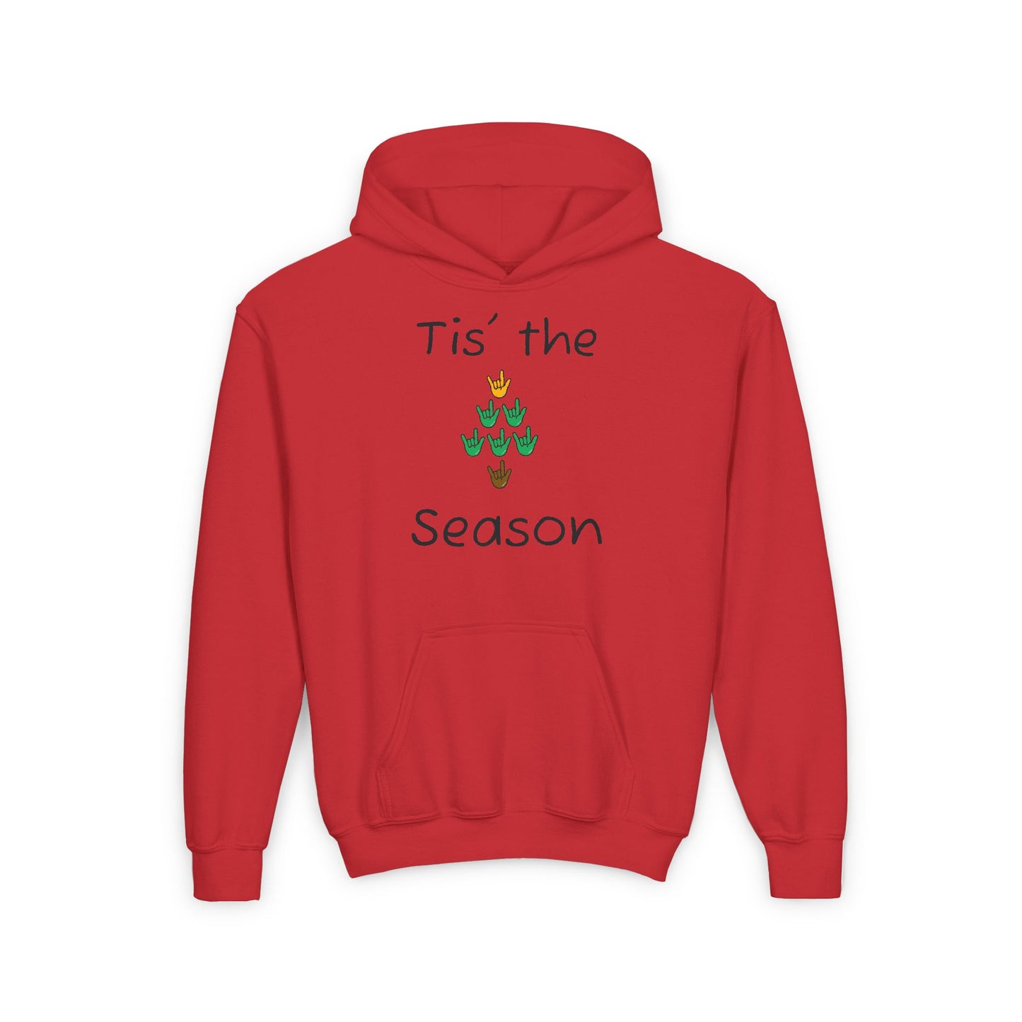 Tis' the Season ILY Youth Unisex Hoodie