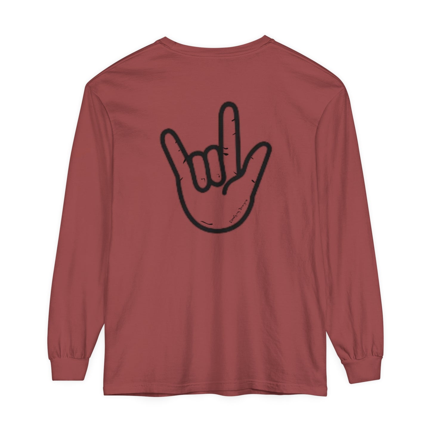 ILY Unisex Long Sleeve Front/Back