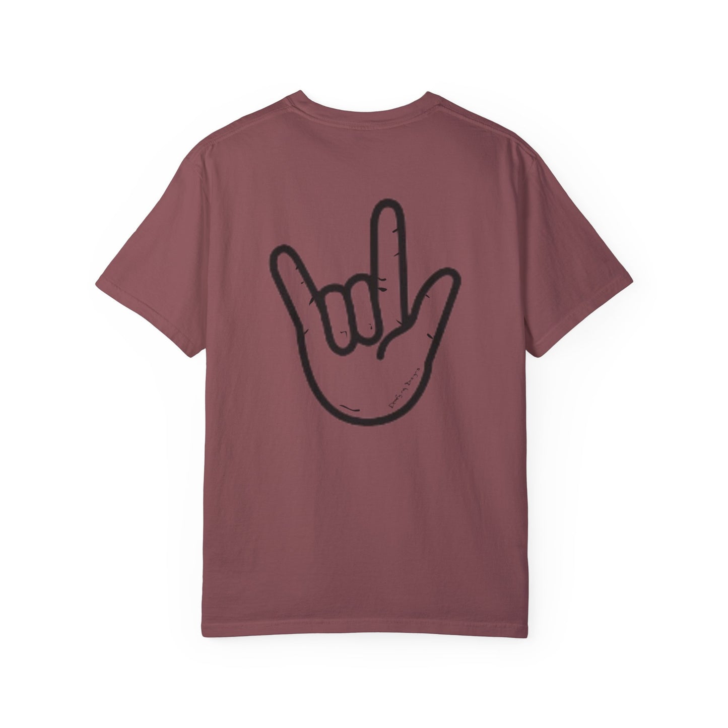 ILY Unisex T-Shirt Front/Back