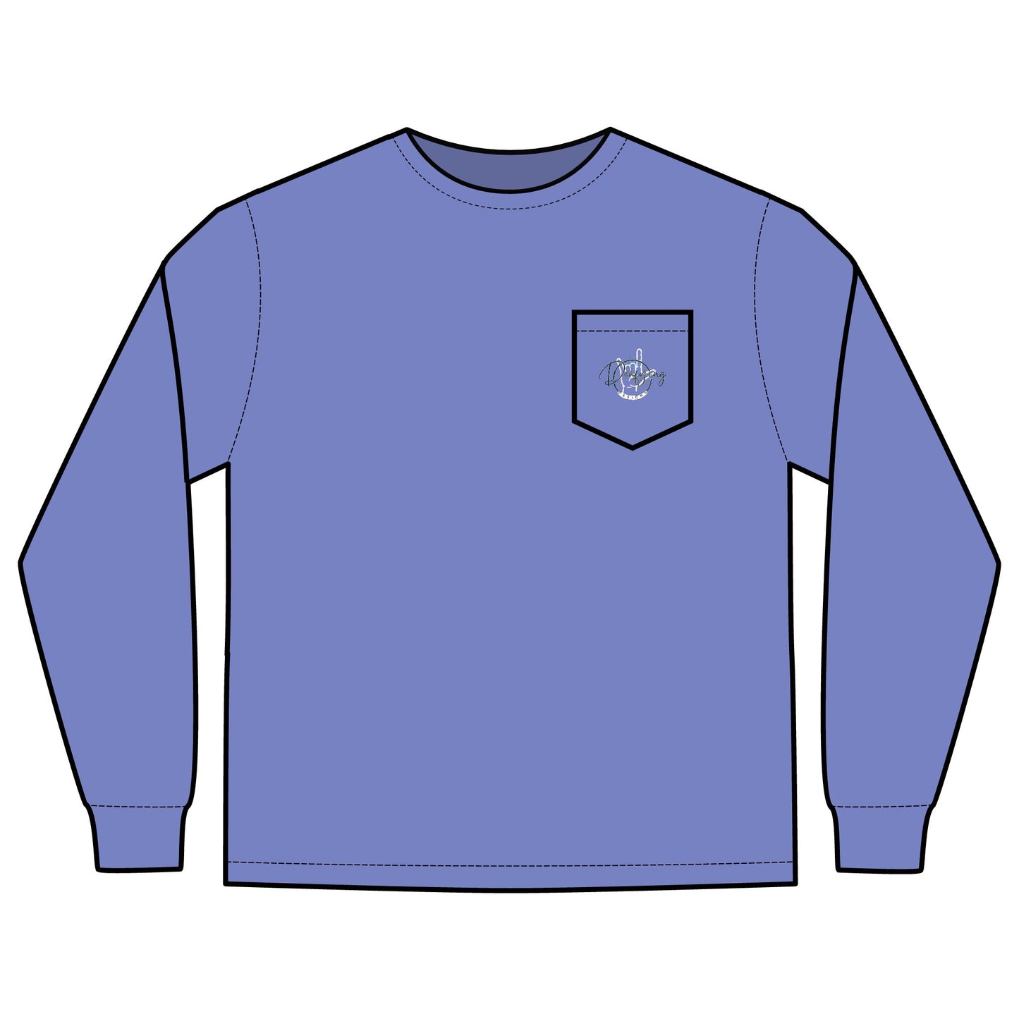Deafying Designs Unisex Long Sleeve with Pocket