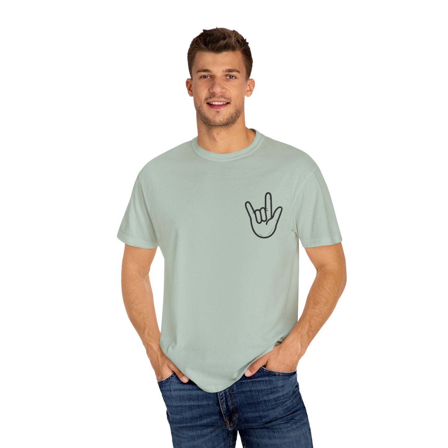 ILY Unisex T-Shirt Front/Back