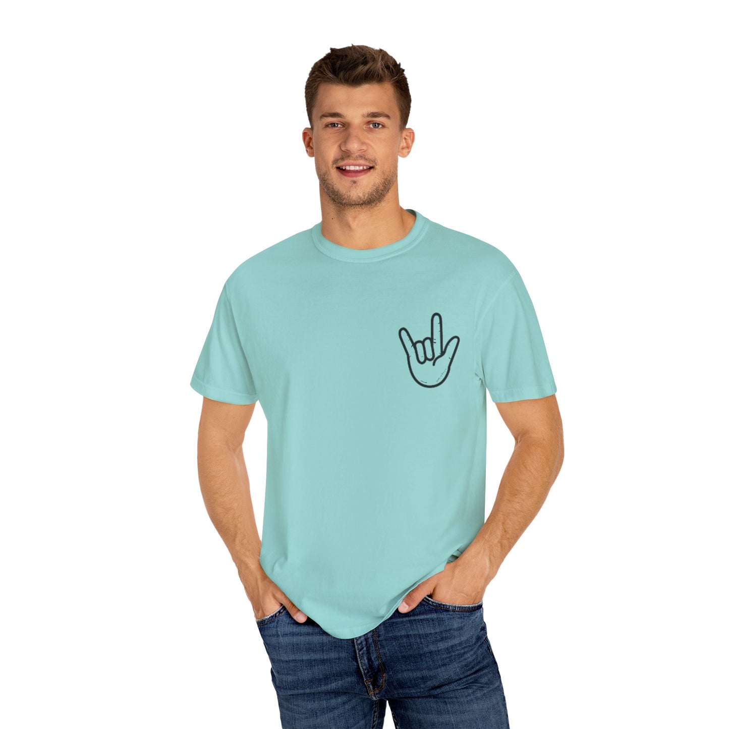 ILY Unisex T-Shirt Front/Back