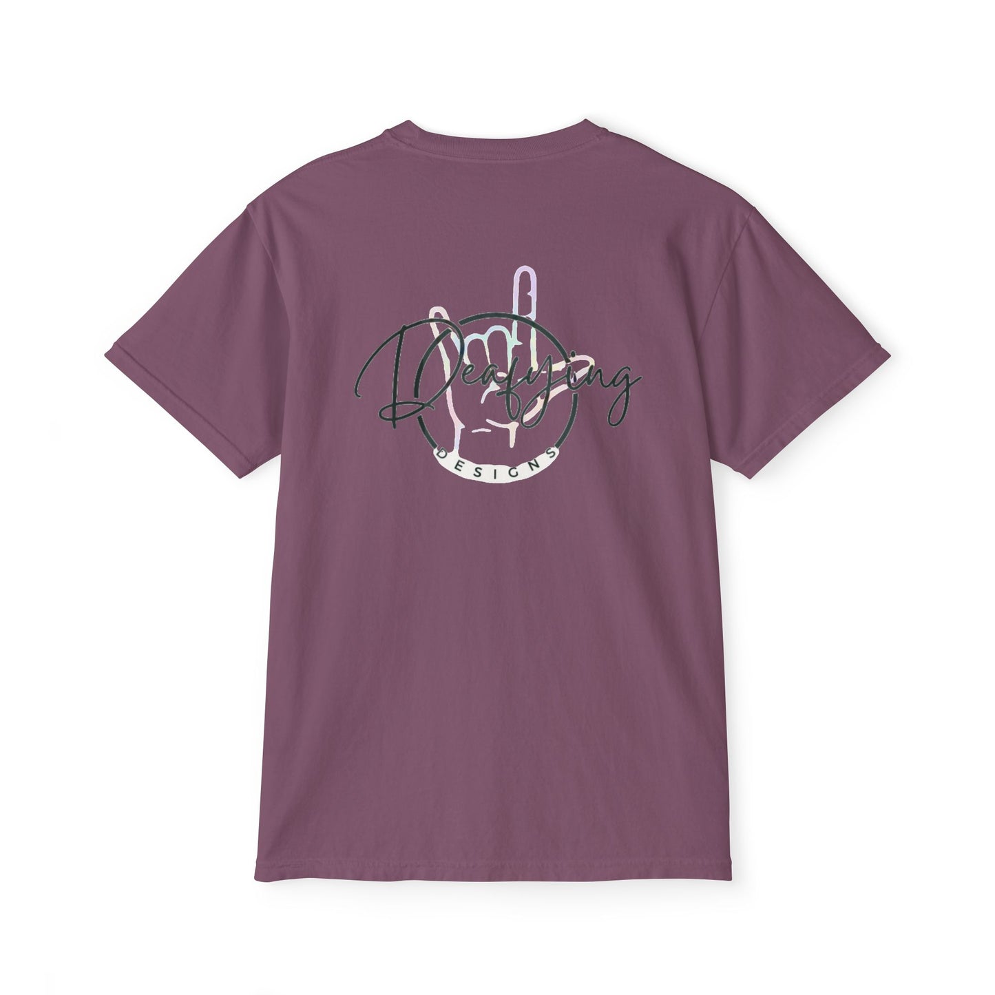 Deafying Designs Unisex Pocket T-Shirt