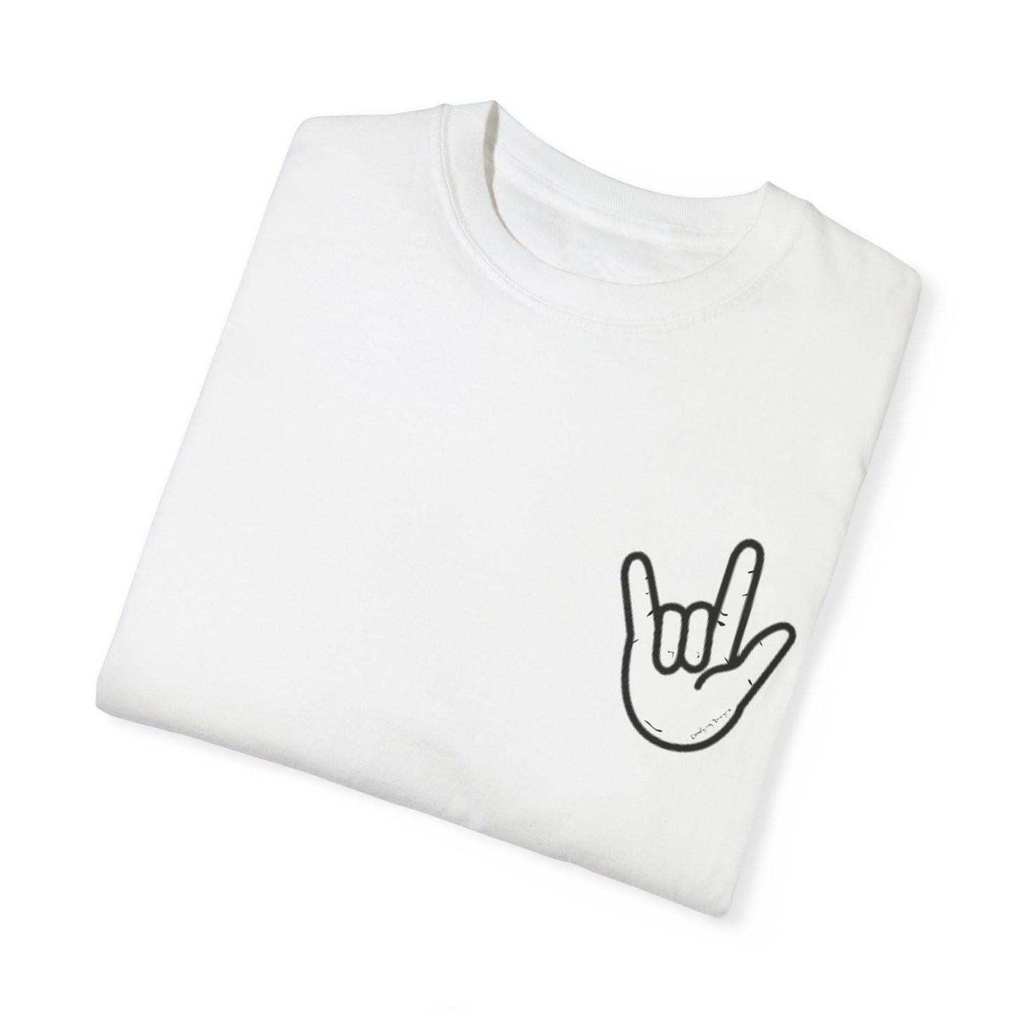 ILY Unisex T-Shirt Front/Back