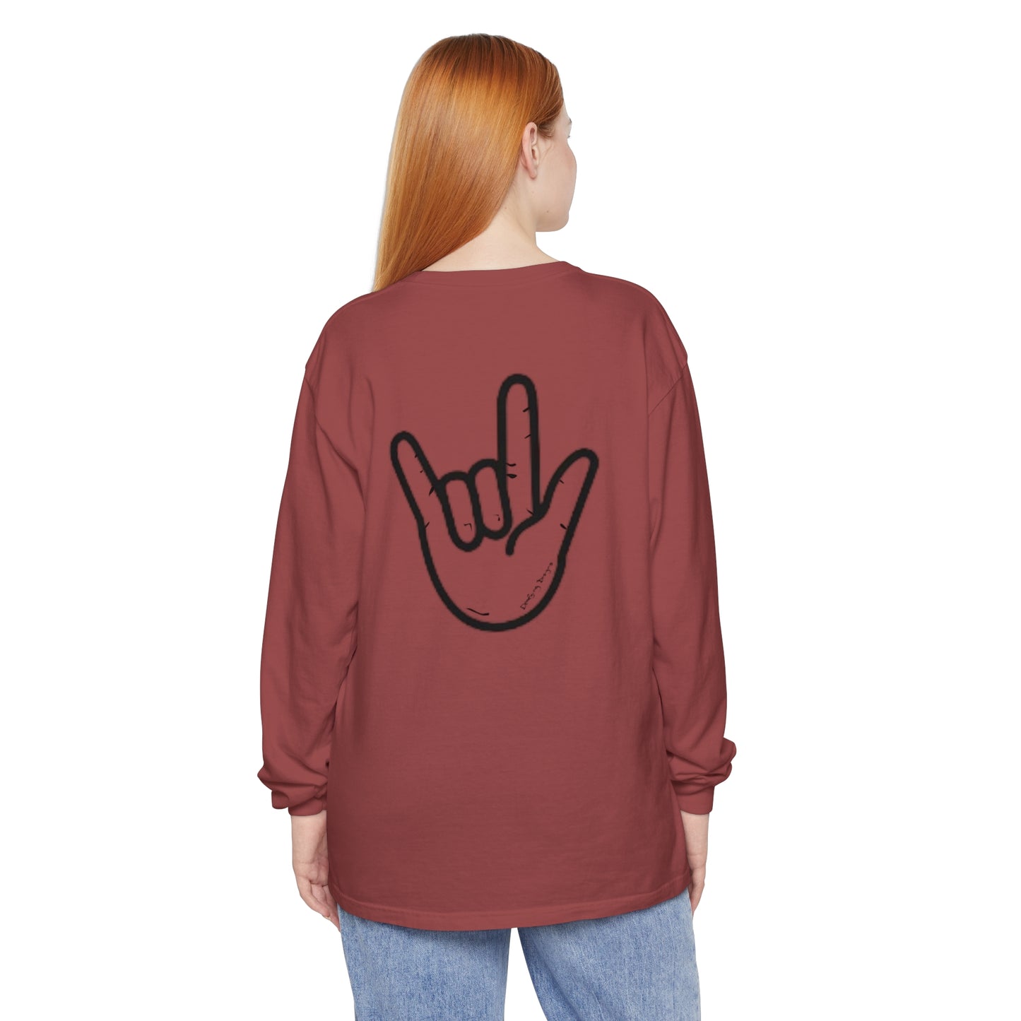 ILY Unisex Long Sleeve Front/Back