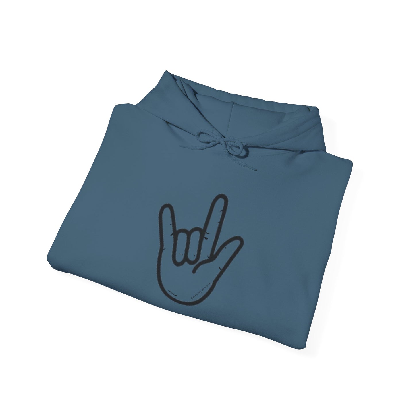 ILY Unisex Hooded Sweatshirt