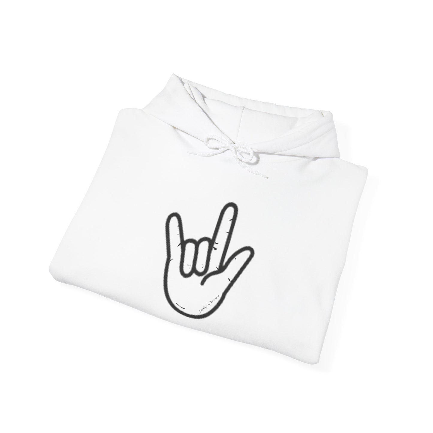 ILY Unisex Hooded Sweatshirt