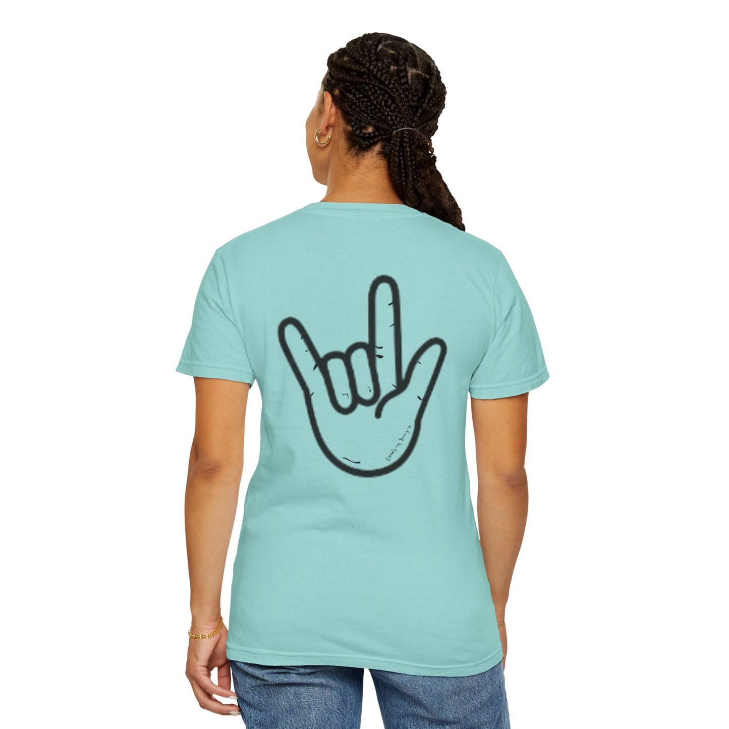 ILY Unisex T-Shirt Front/Back
