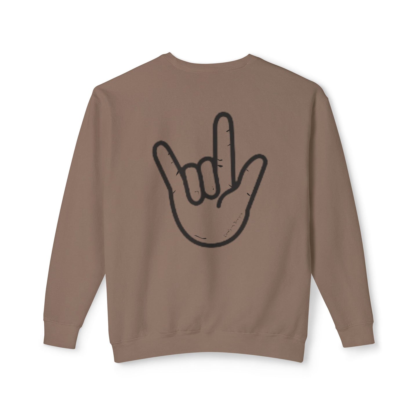 ILY Unisex Crewneck Front/Back