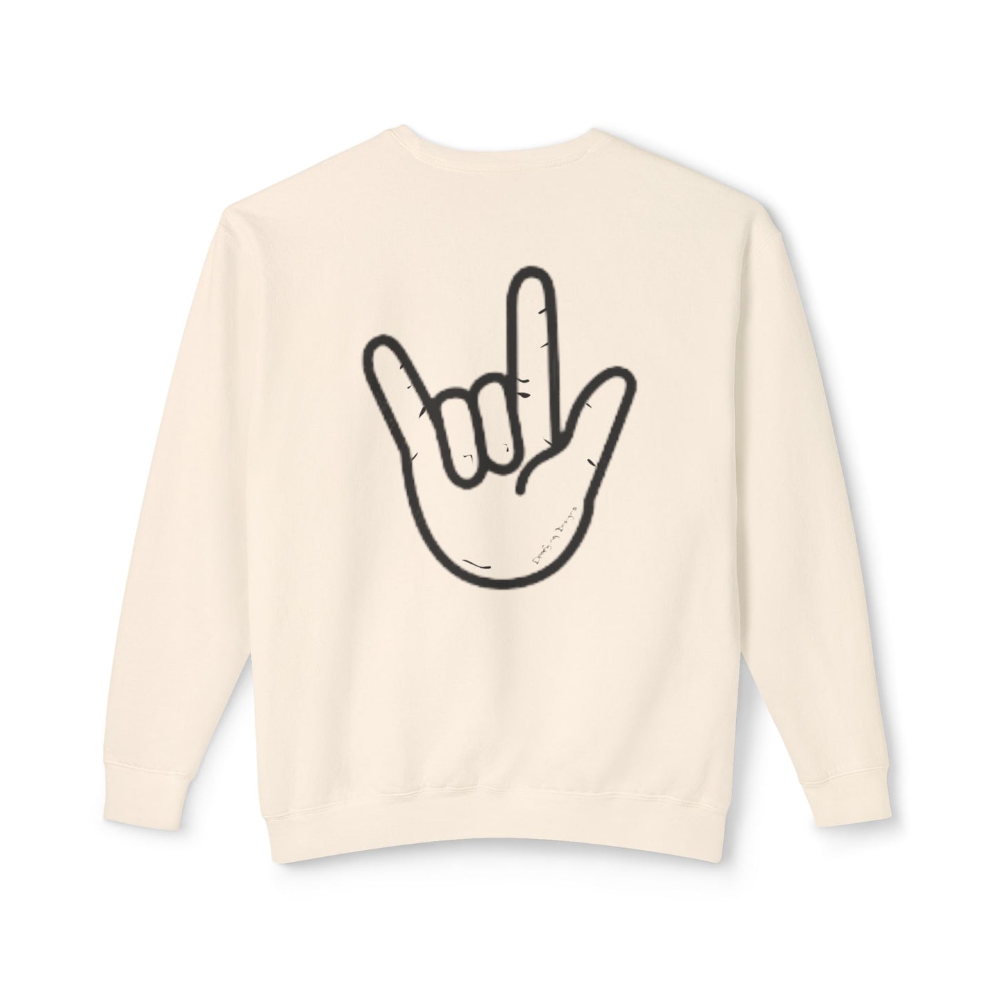 ILY Unisex Crewneck Front/Back