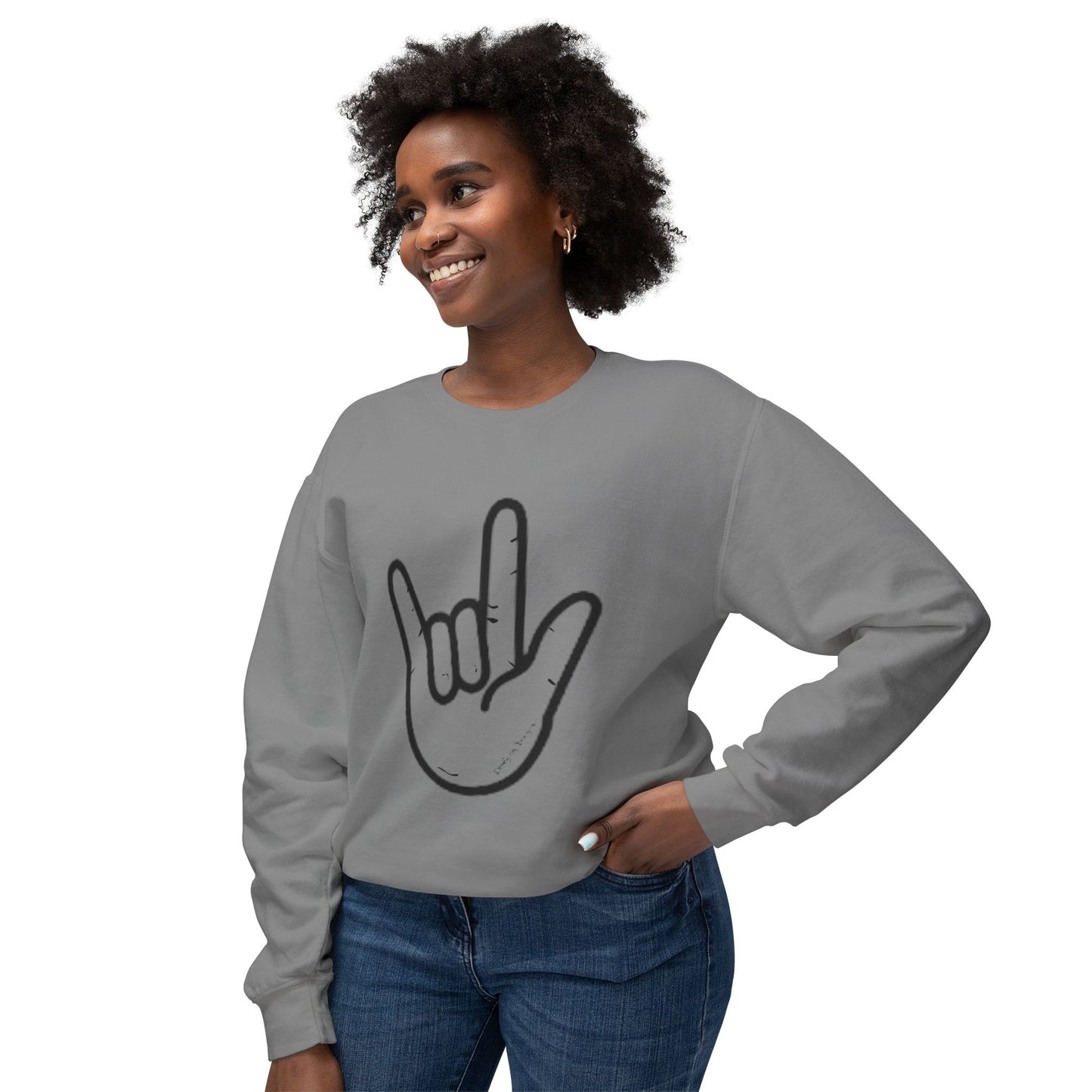 ILY Unisex Crewneck