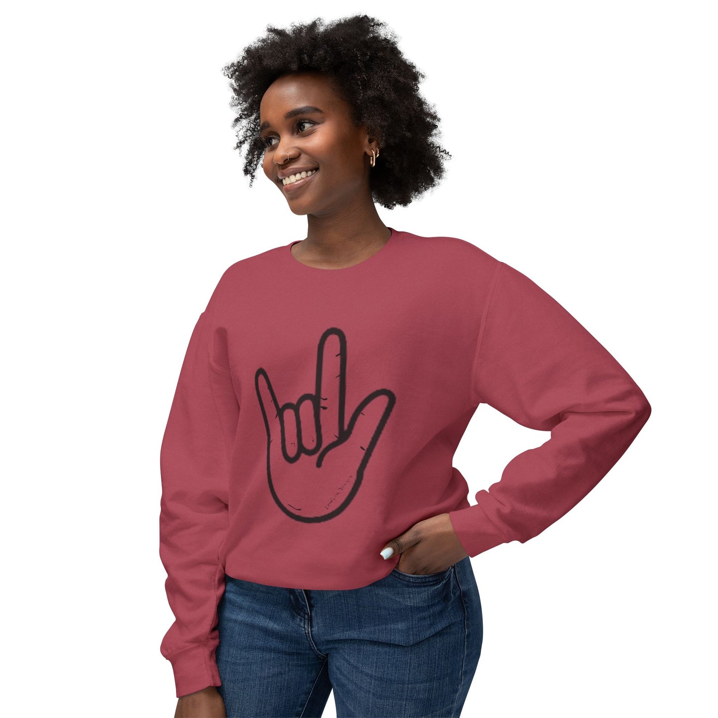 ILY Unisex Crewneck