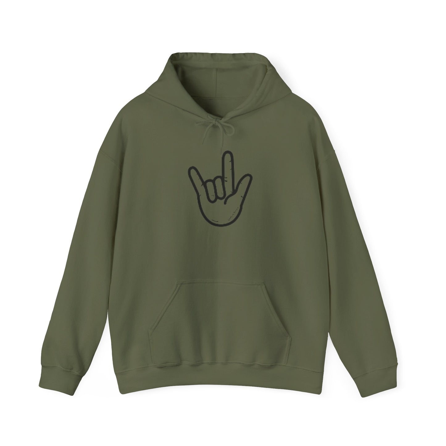 ILY Unisex Hooded Sweatshirt