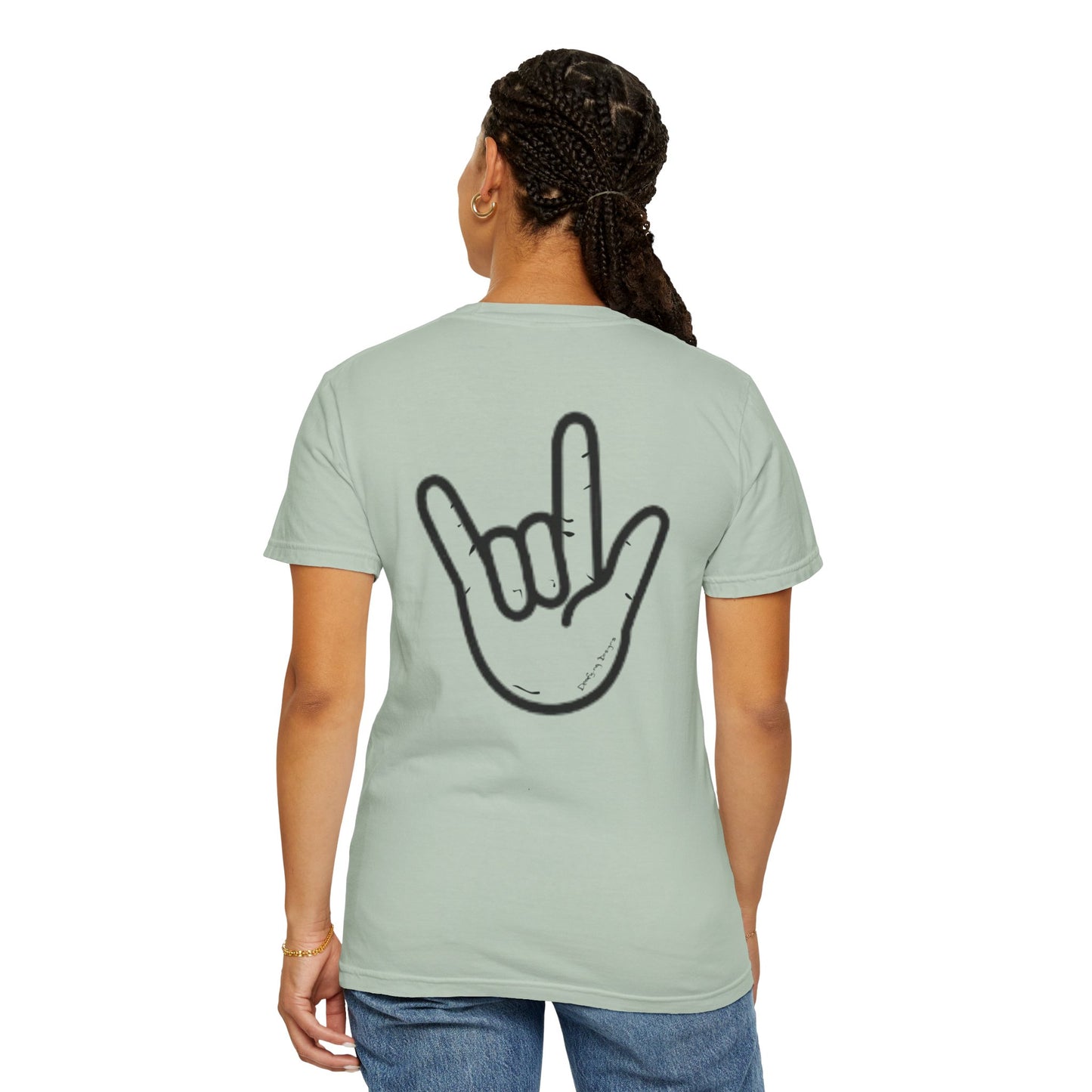 ILY Unisex T-Shirt Front/Back