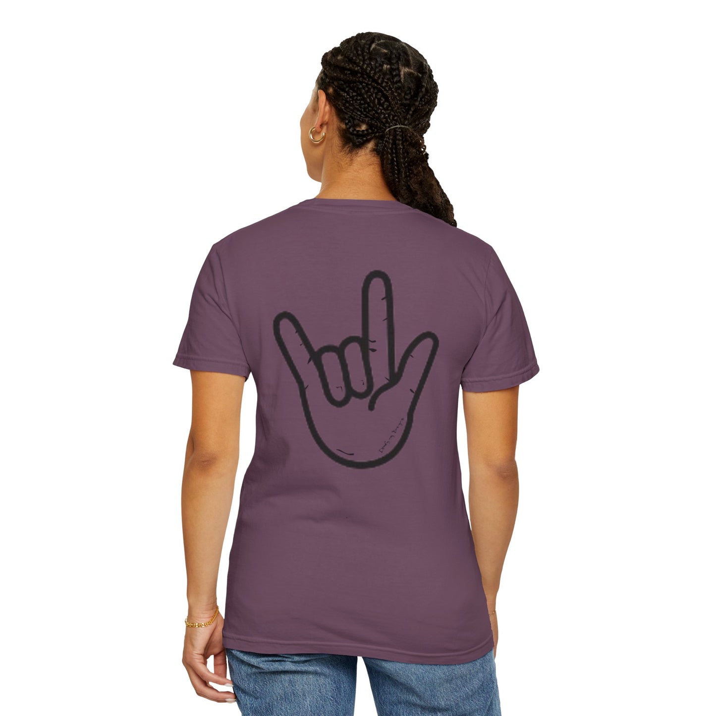 ILY Unisex T-Shirt Front/Back
